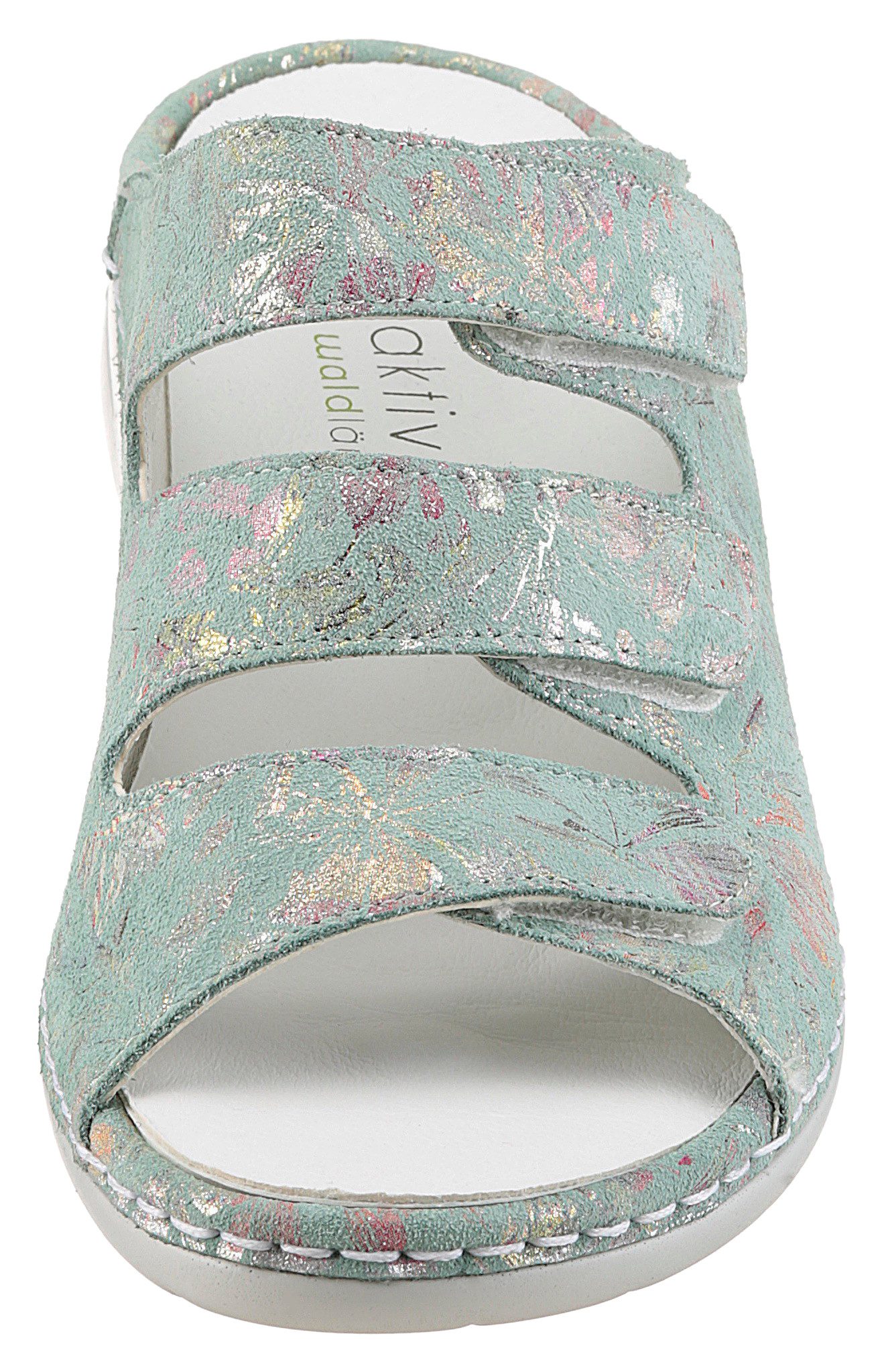 Waldläufer Slippers GUNNA , klittenbandschoen, zomerschoen, comfort-schoen in comfortbreedte g (= breed)