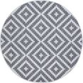 my home vloerkleed ronda sisal-look, tweezijdig te gebruiken kleed, geschikt voor binnen en buiten, woonkamer grijs
