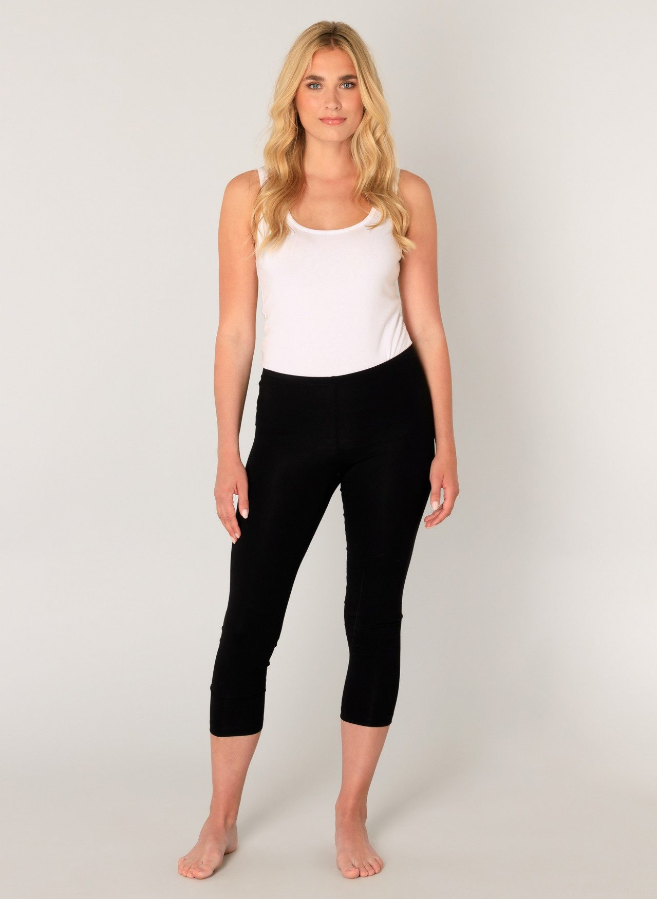 Base Level Caprilegging Ycarus In zachte viscose-mixkwaliteit