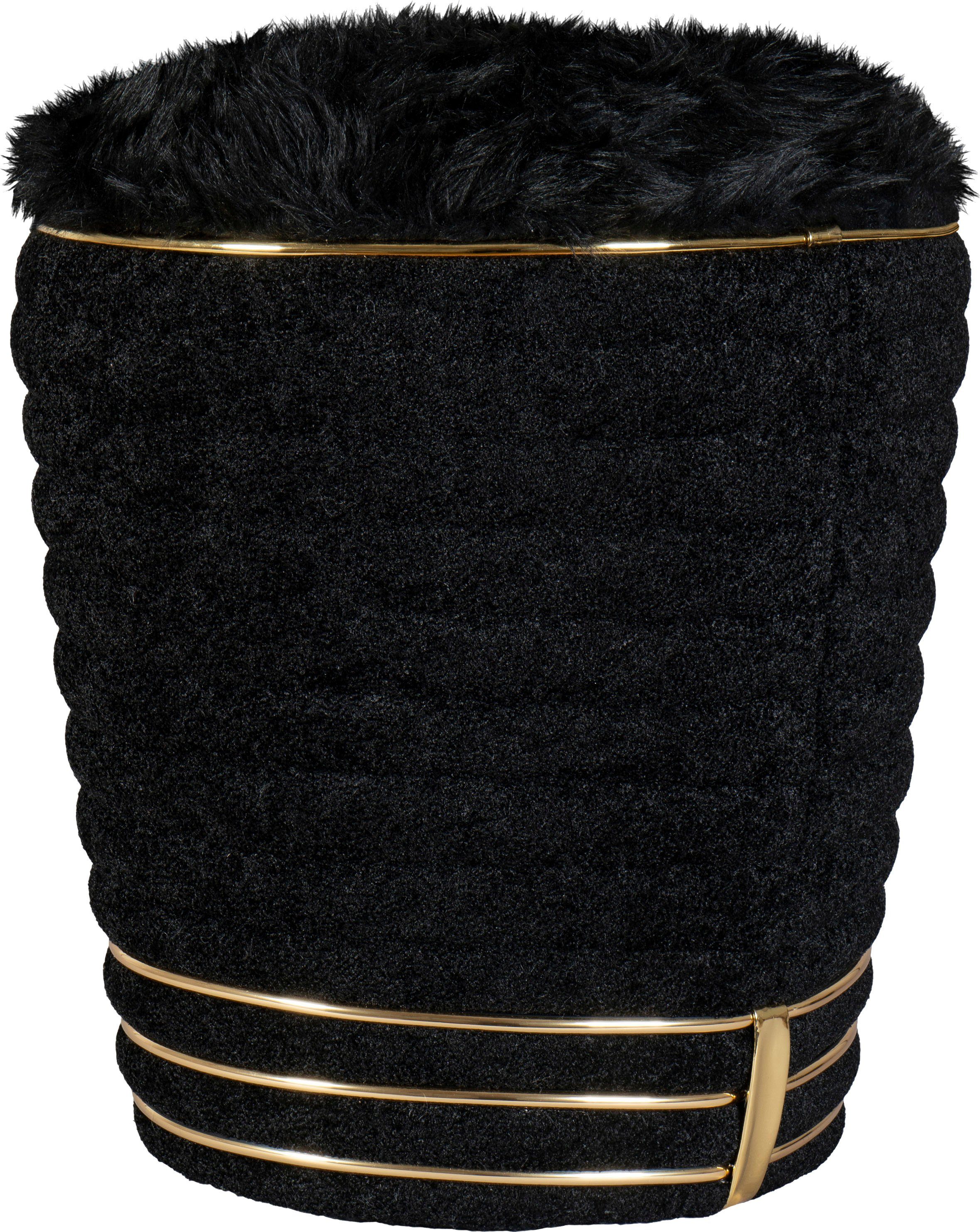 Kayoom Zithocker Kruk Doric, trendy look, esthetische kleurstelling, mooie stiksels comfortabel, hoogwaardig, onderhoudsvriendelijk, hoogwaardige materialen (1 stuk)