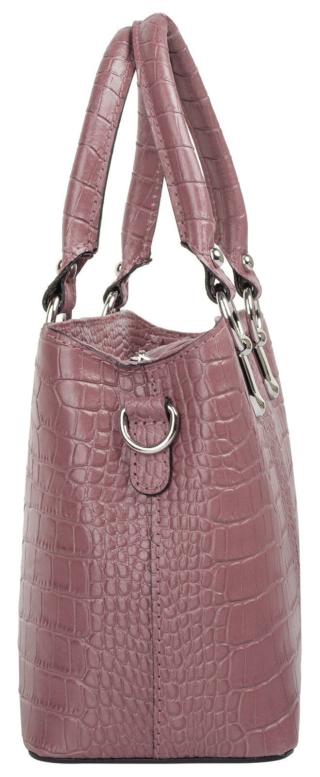 Cluty Schoudertas echt leer, made in italy
