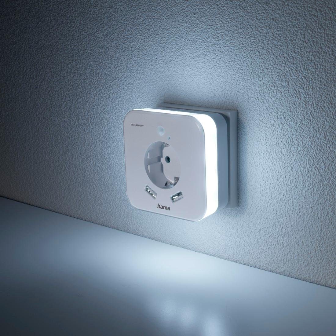 Hama Led-nachtlampje Nachtlamp stopcontact voor baby's, kinderen en volwassenen, daglicht wit