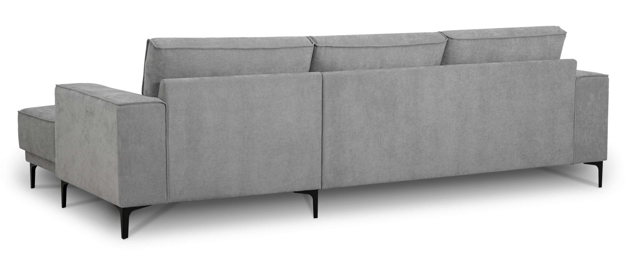 Places of Style Hoekbank Oland, structuur, platweefsel, luxe microvezel, bouclé