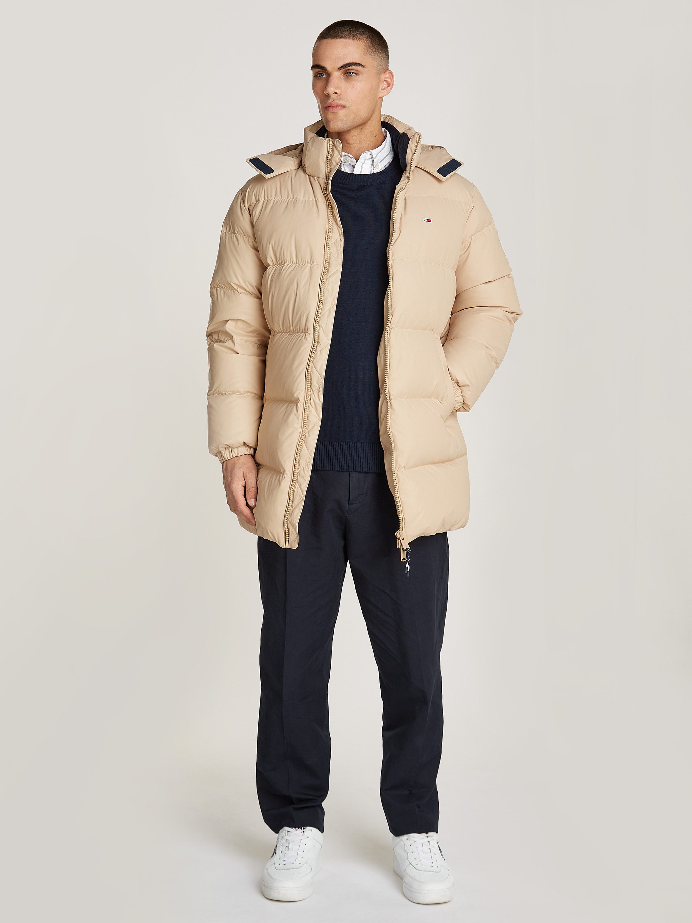 TOMMY JEANS Gewatteerde jas TJM ESSENTIAL DOWN PARKA