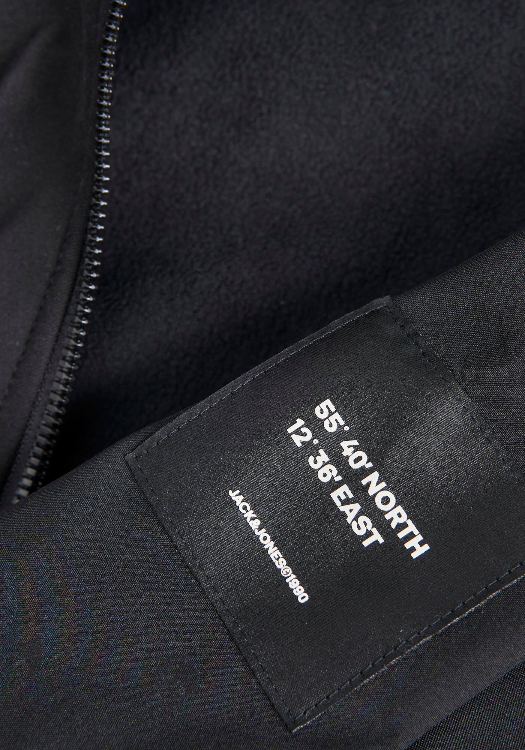 Jack & Jones Junior Softshell-jack JJEBASIC ideaal voor het tussenseizoen, waterafstotend