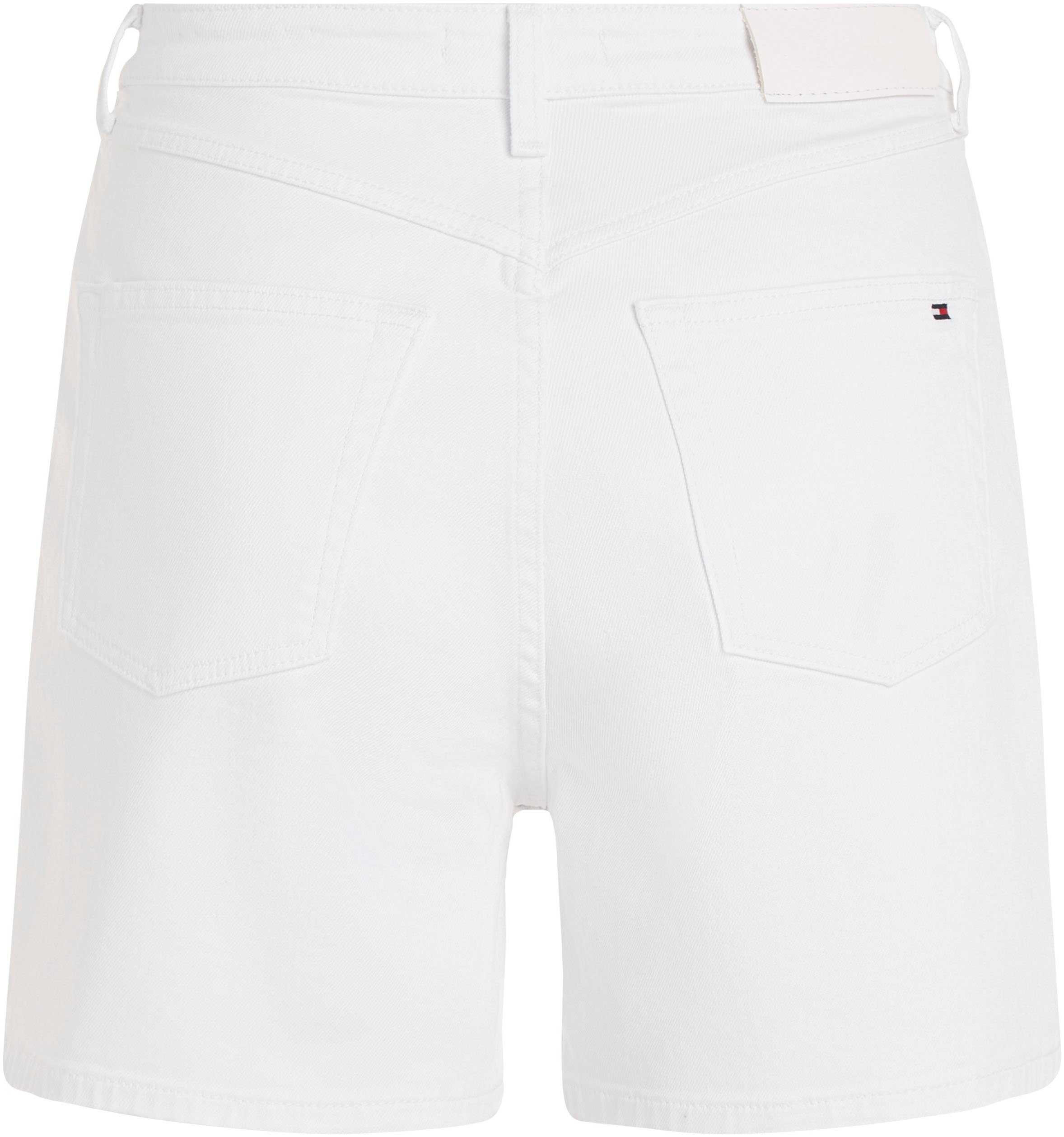 Tommy Hilfiger Short DNM STRAIGHT SHORT HW WHITE
