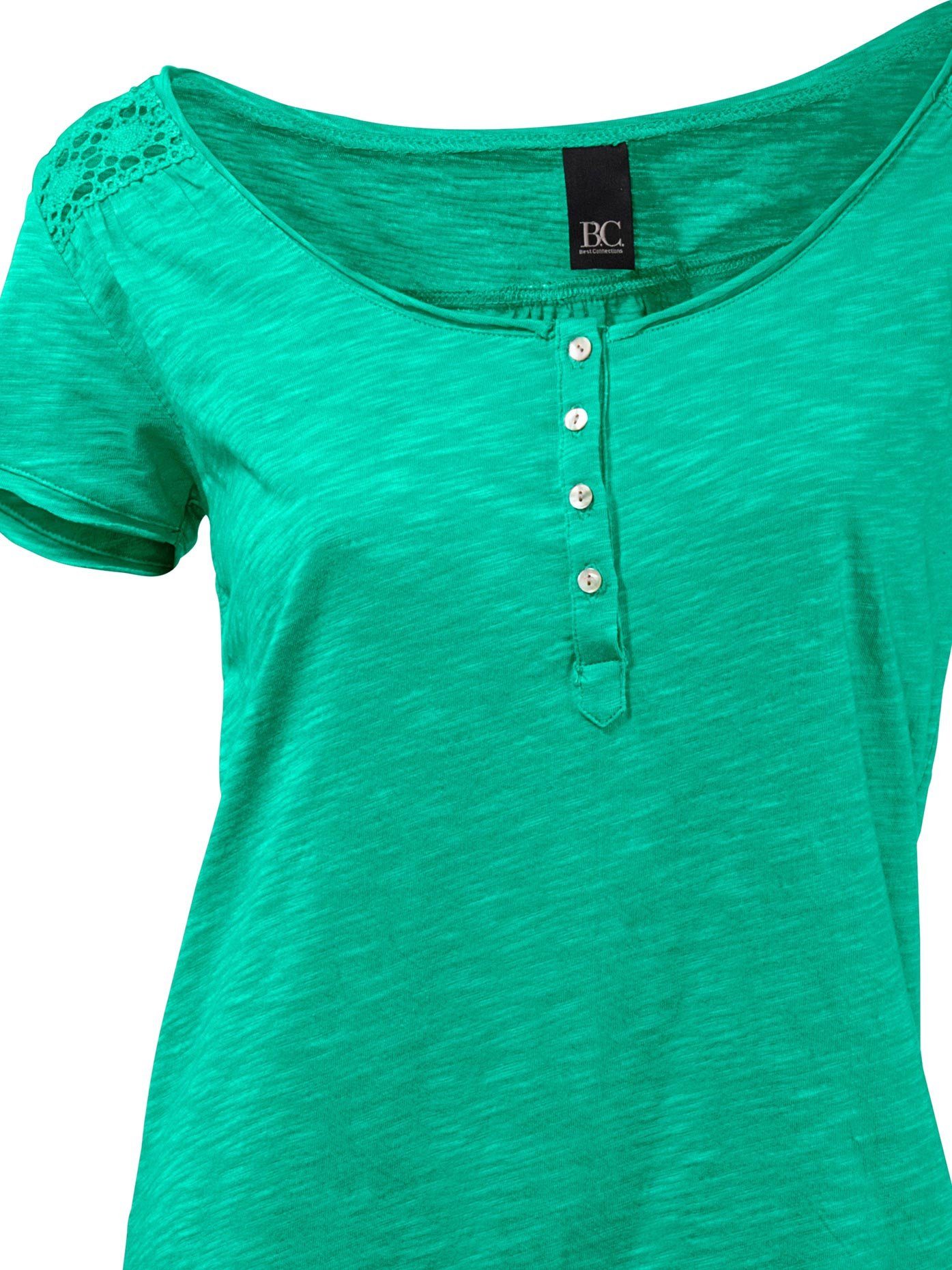 heine Shirt met ronde hals (1-delig)