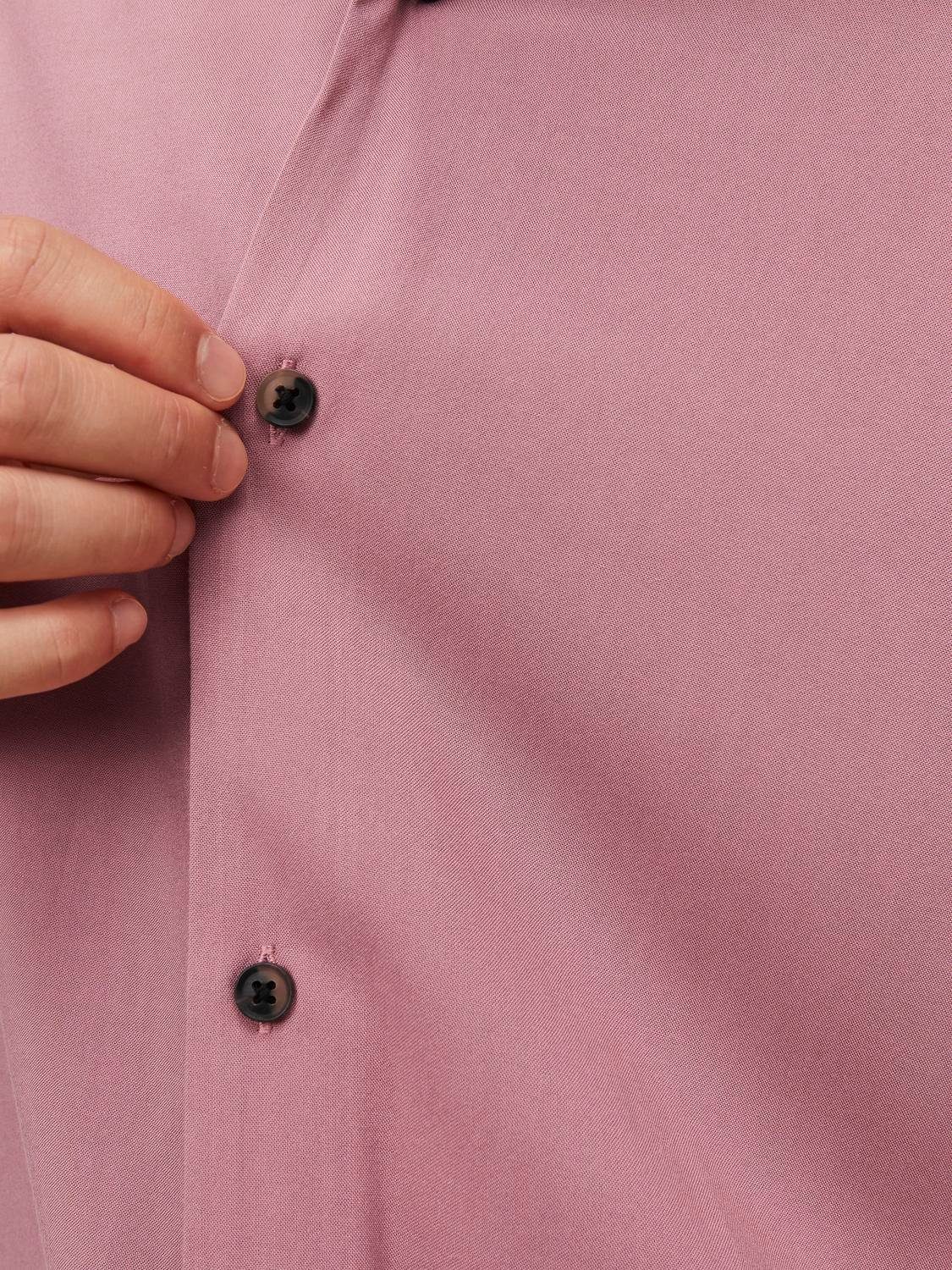 Jack & Jones Overhemd met korte mouwen JJEJEFF SOLID RESORT SHIRT SS SN