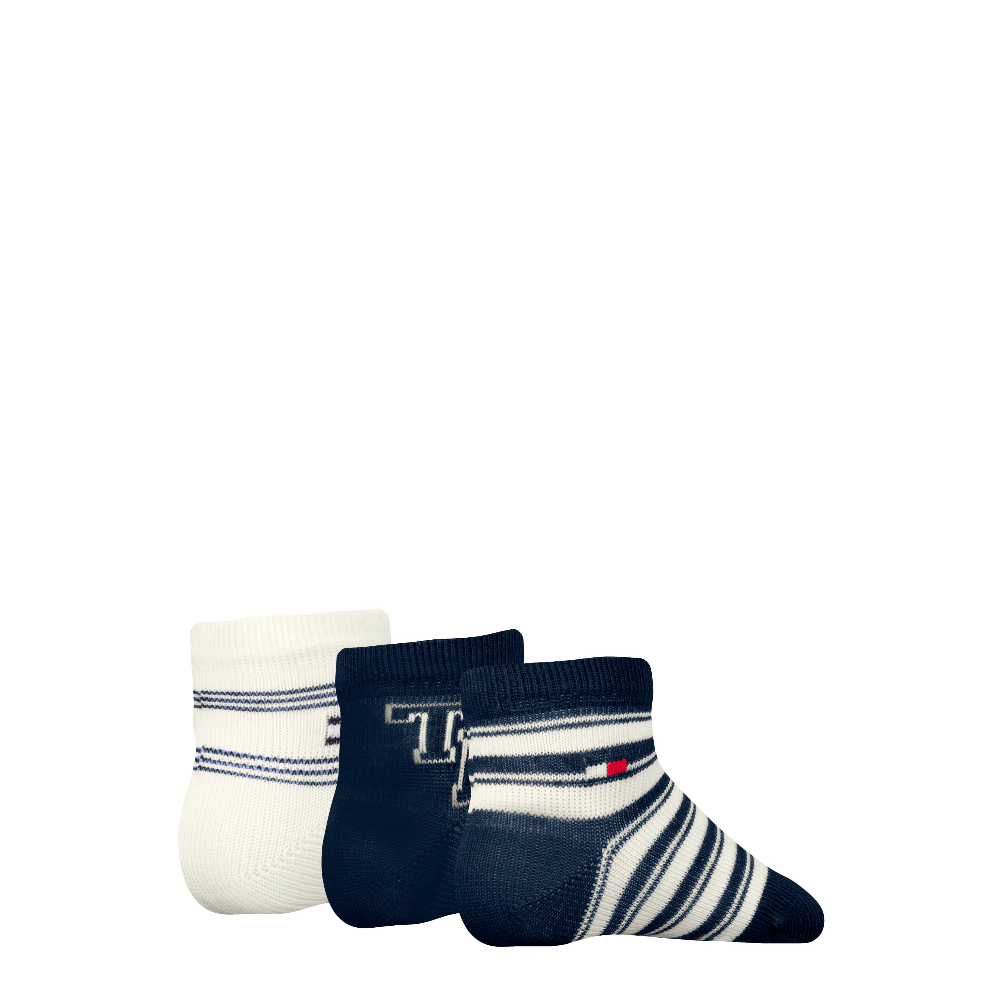 Tommy Hilfiger Sokken TH BABY SOCK 3P GIFTBOX STRIPE (Set van 3)