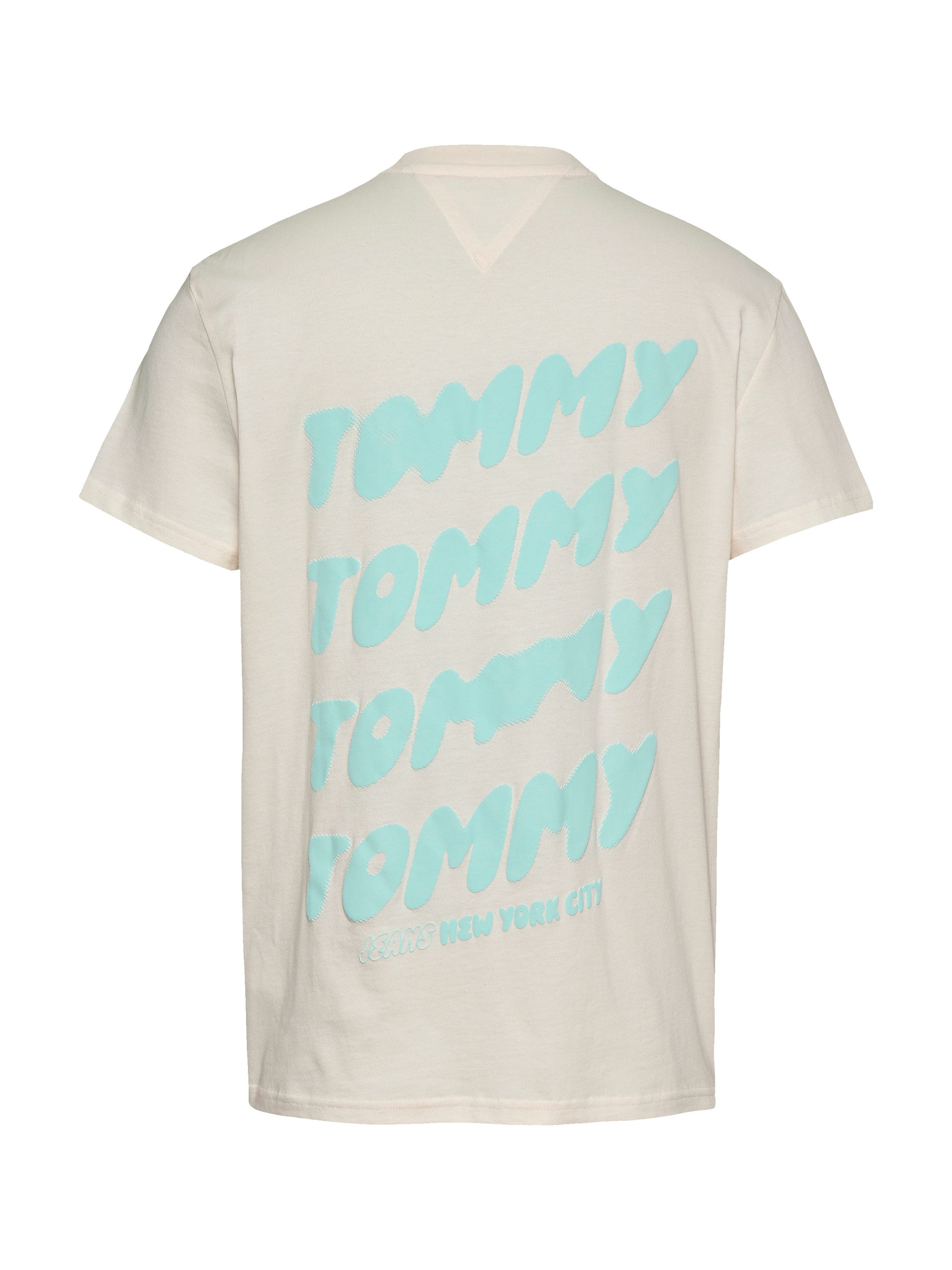 TOMMY JEANS Shirt met korte mouwen TJM REG BUBBLE BACK SS TEE EXT