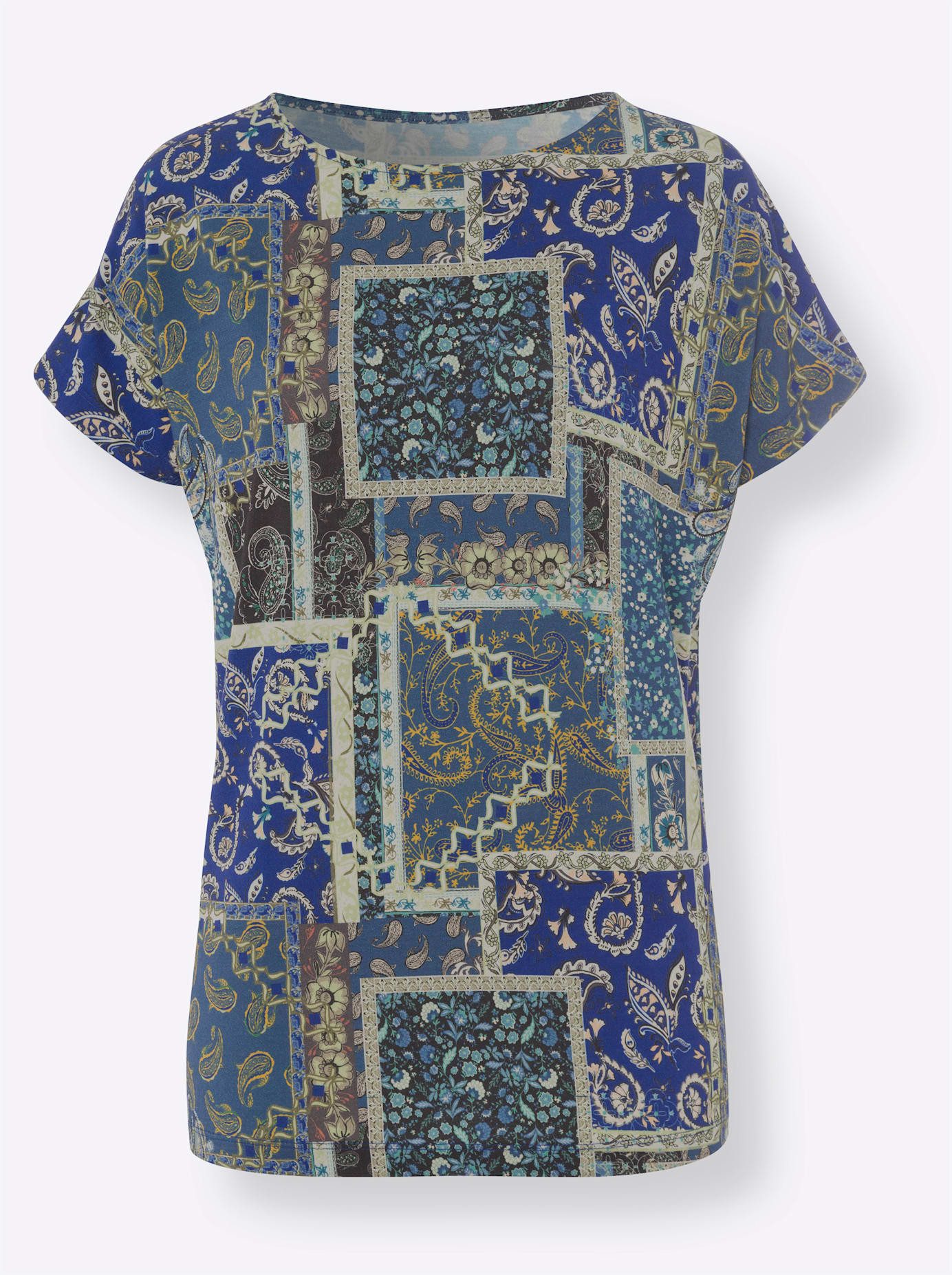 heine Shirt met korte mouwen Gedessineerd shirt (1-delig)