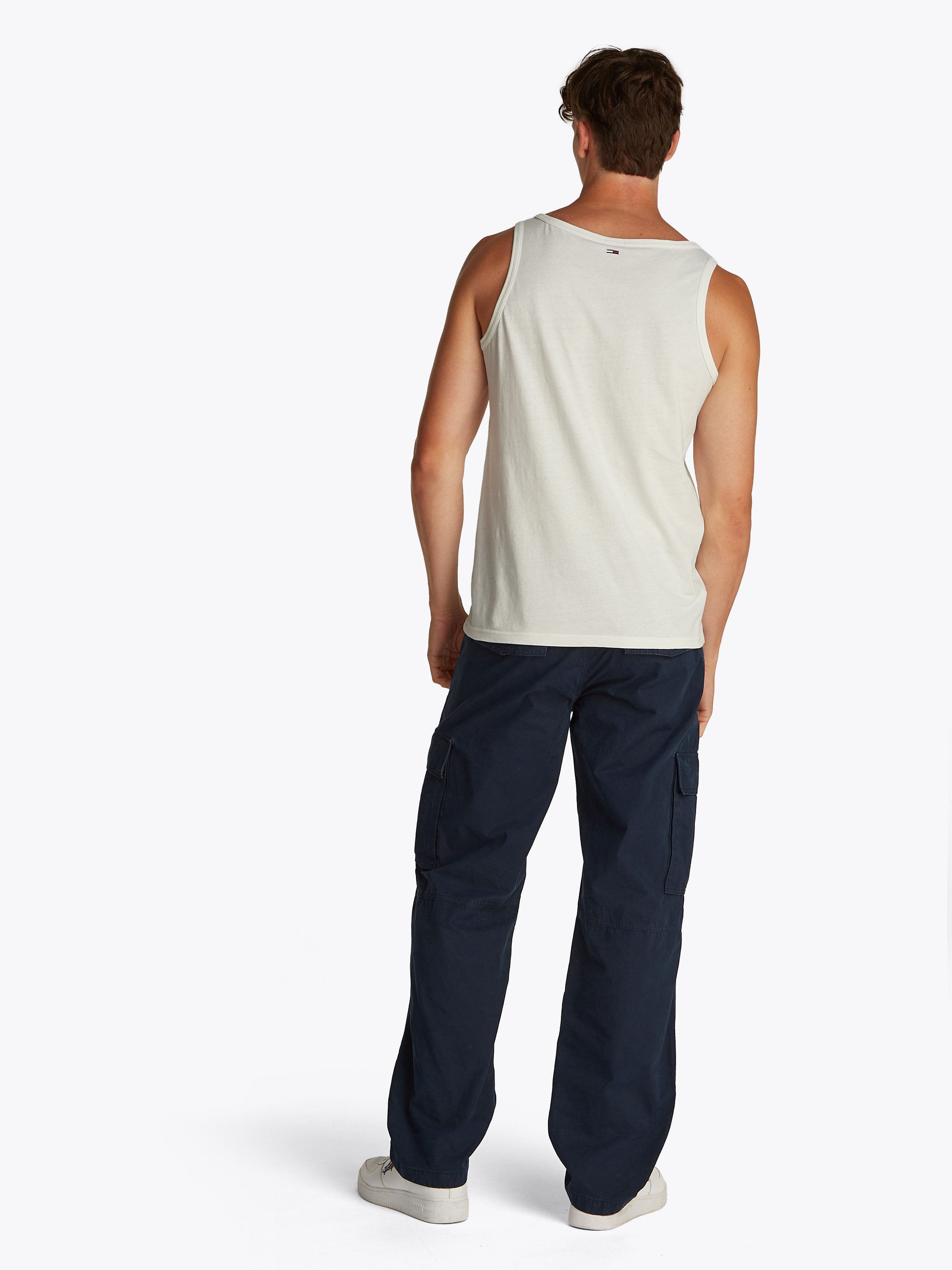 TOMMY JEANS Muscle-shirt TJM SLIM ENTRY GRAPHIC TANK EXT