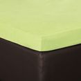 bettwarenshop hoeslaken topmatras hoeslaken elastisch met goede pasvorm (1 stuk) groen