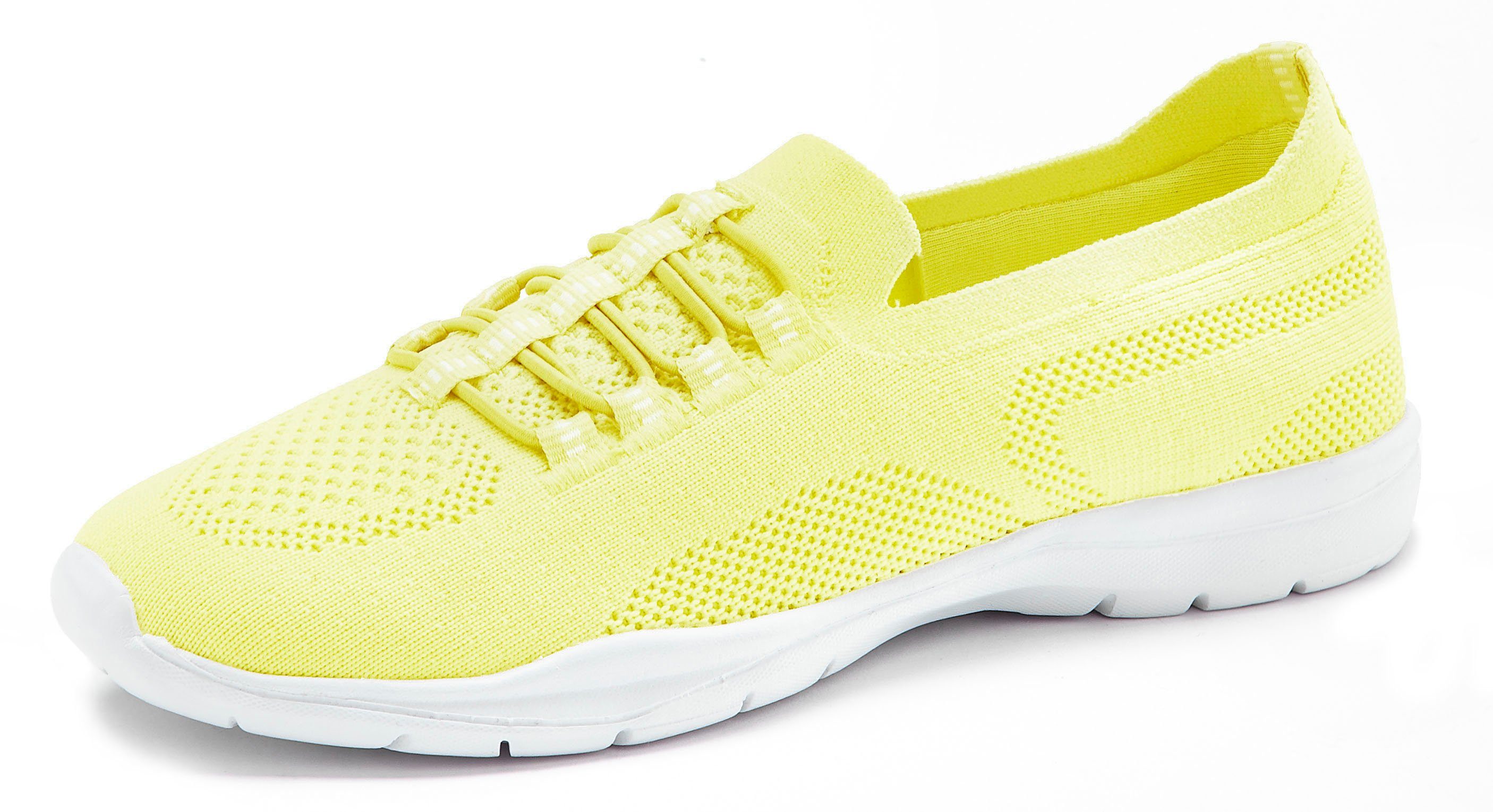 Lascana Sneakers Slippers, lage schoenen, om in te schieten, licht meshmateriaal VEGAN