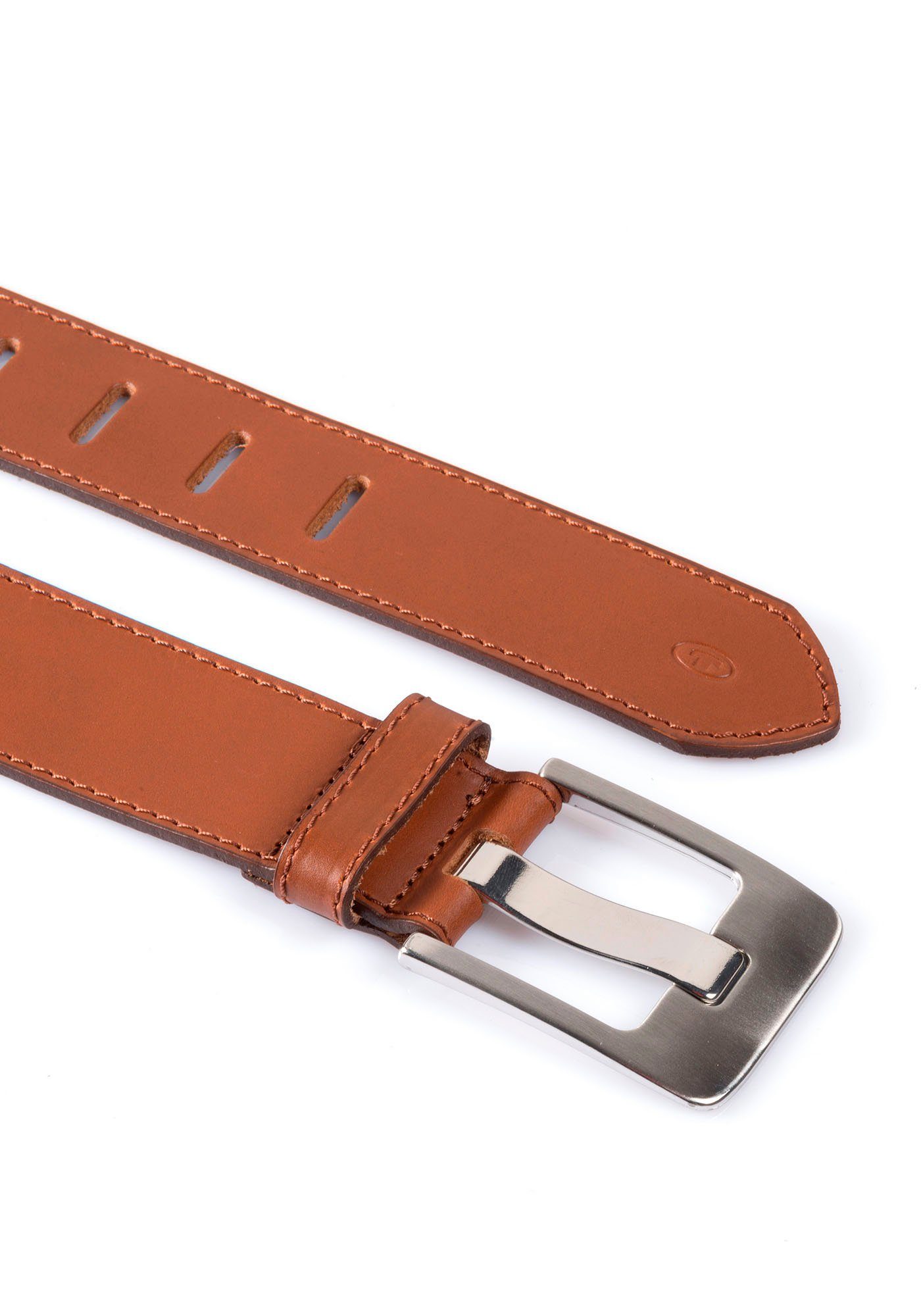 Tom Tailor Leren riem TTLAUREL 4 cm brede damesriem must-have voor denim-look