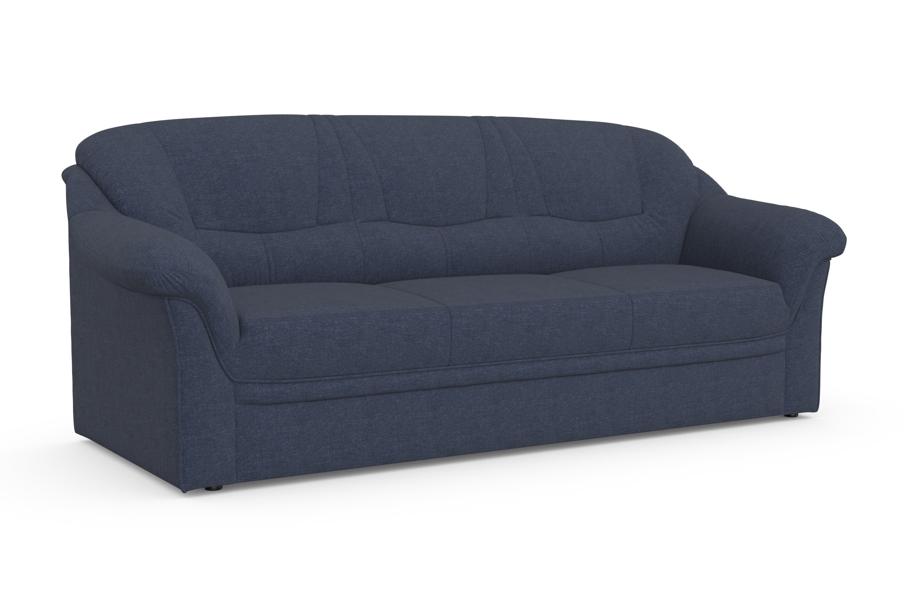 DOMO collection 3-zitsbank Montana voor kleine ruimtes, breedte 184cm, comfortabel en tijdloos