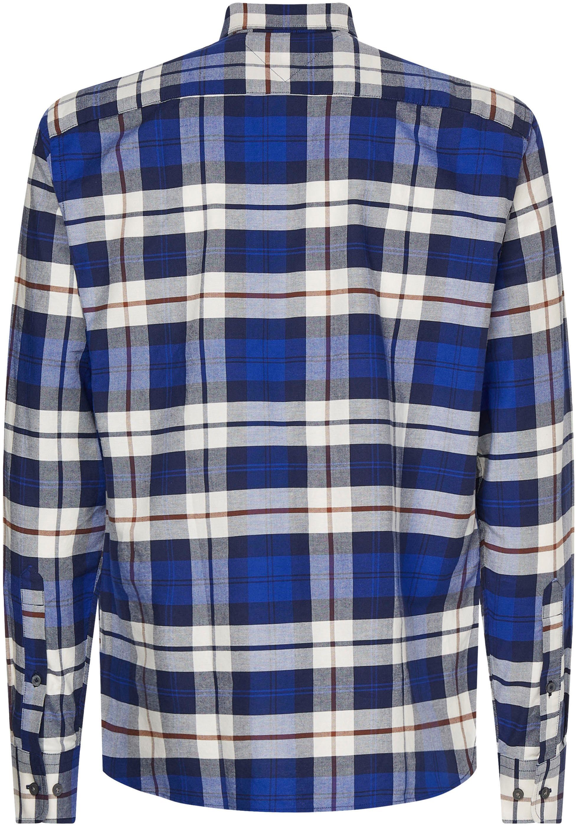 Tommy Hilfiger Overhemd met lange mouwen OXFORD BLACKWATCH RF SHIRT