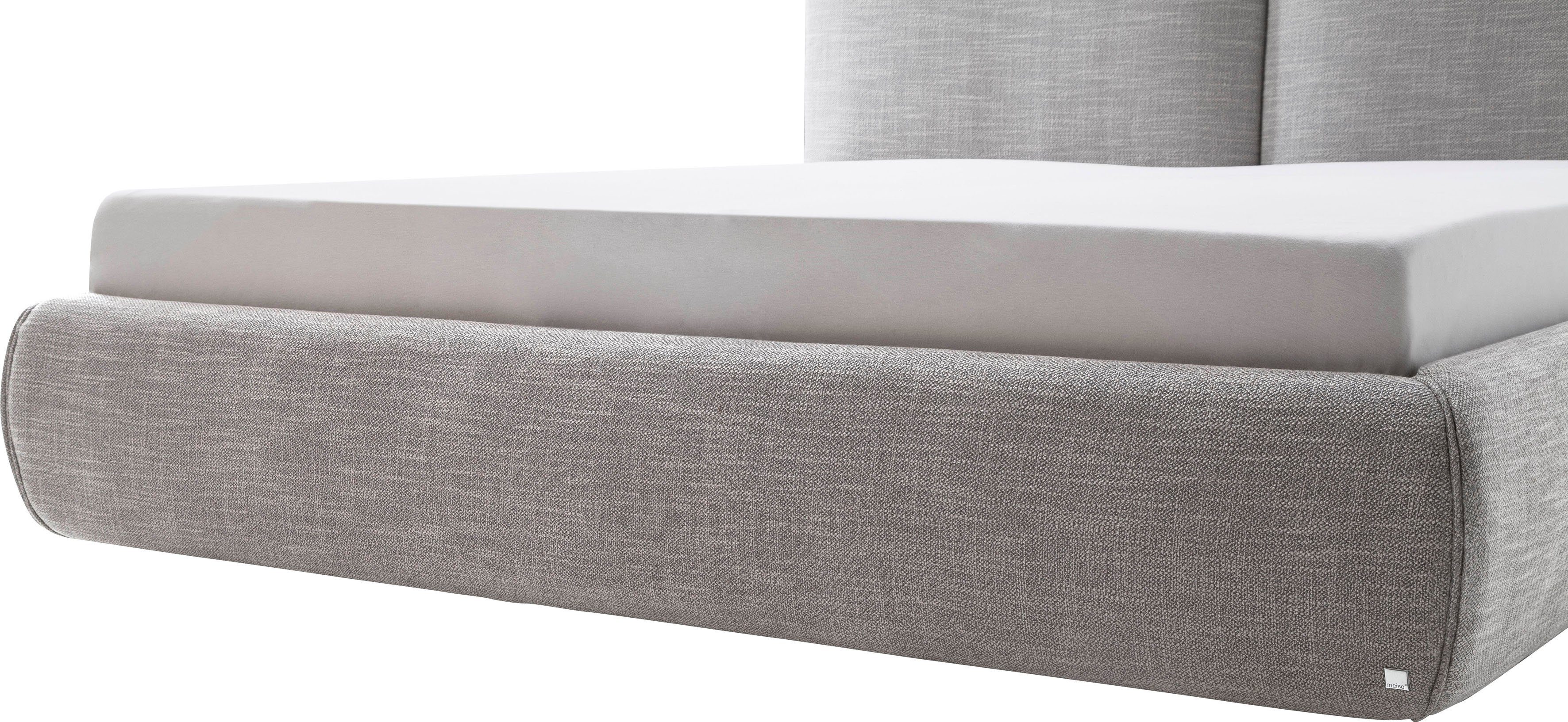 meise.möbel Gestoffeerd bed Atesio Naar keuze met lattenbodem, matras en bedkist