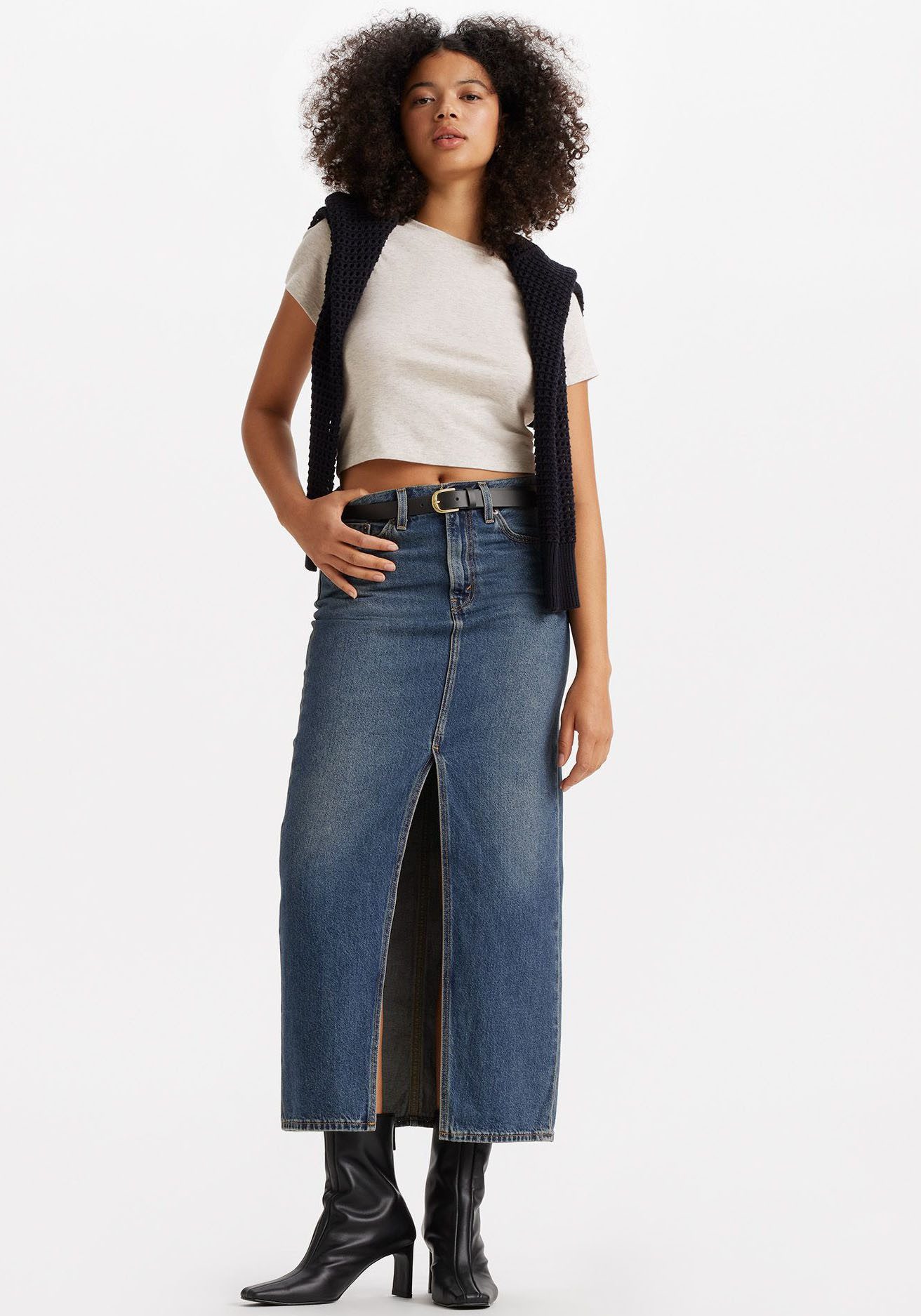 Levi's® Jeans rok Ankle Column Skirt