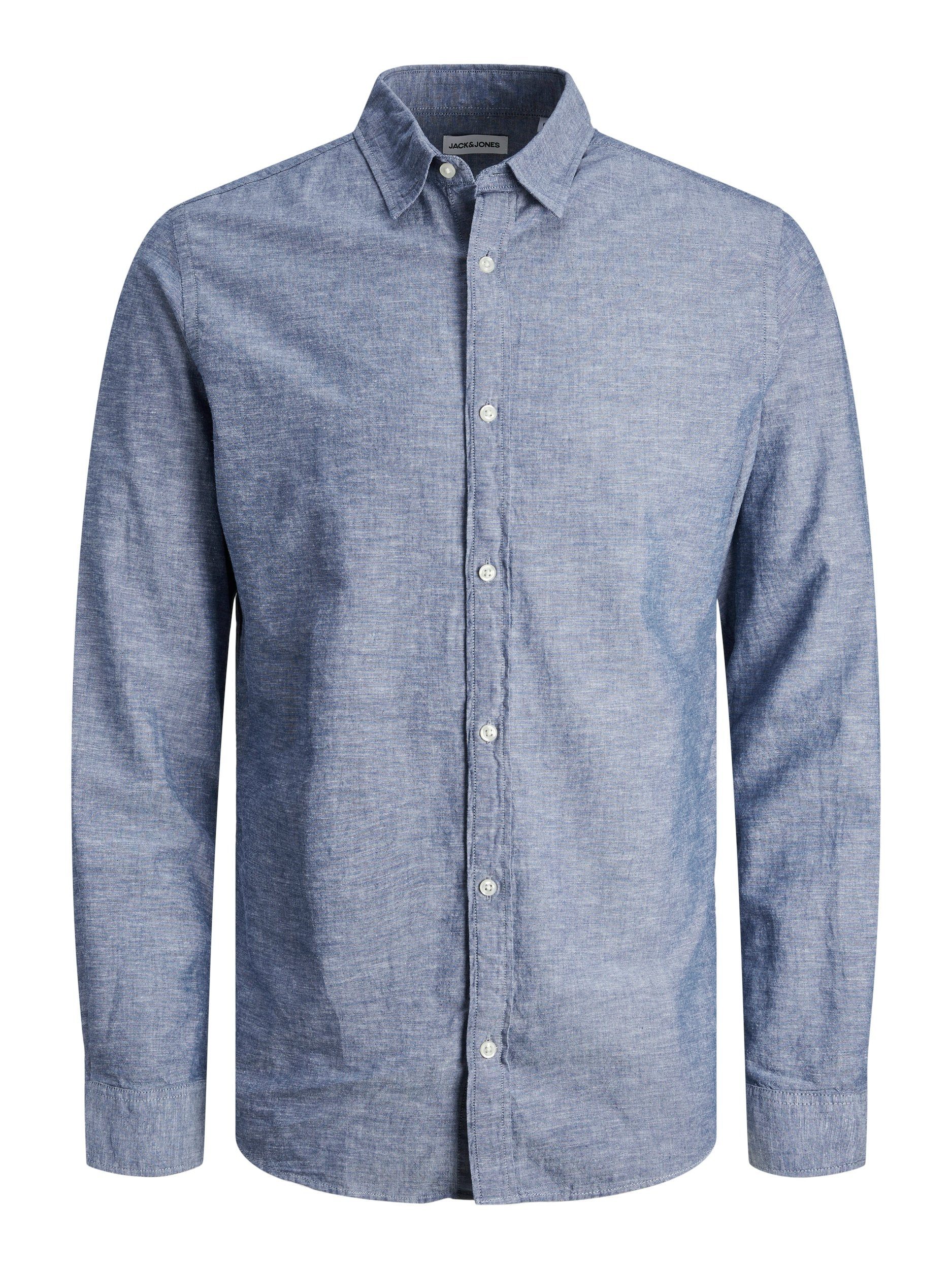 Jack & Jones Overhemd met lange mouwen JJELINEN BLEND SHIRT LS SN