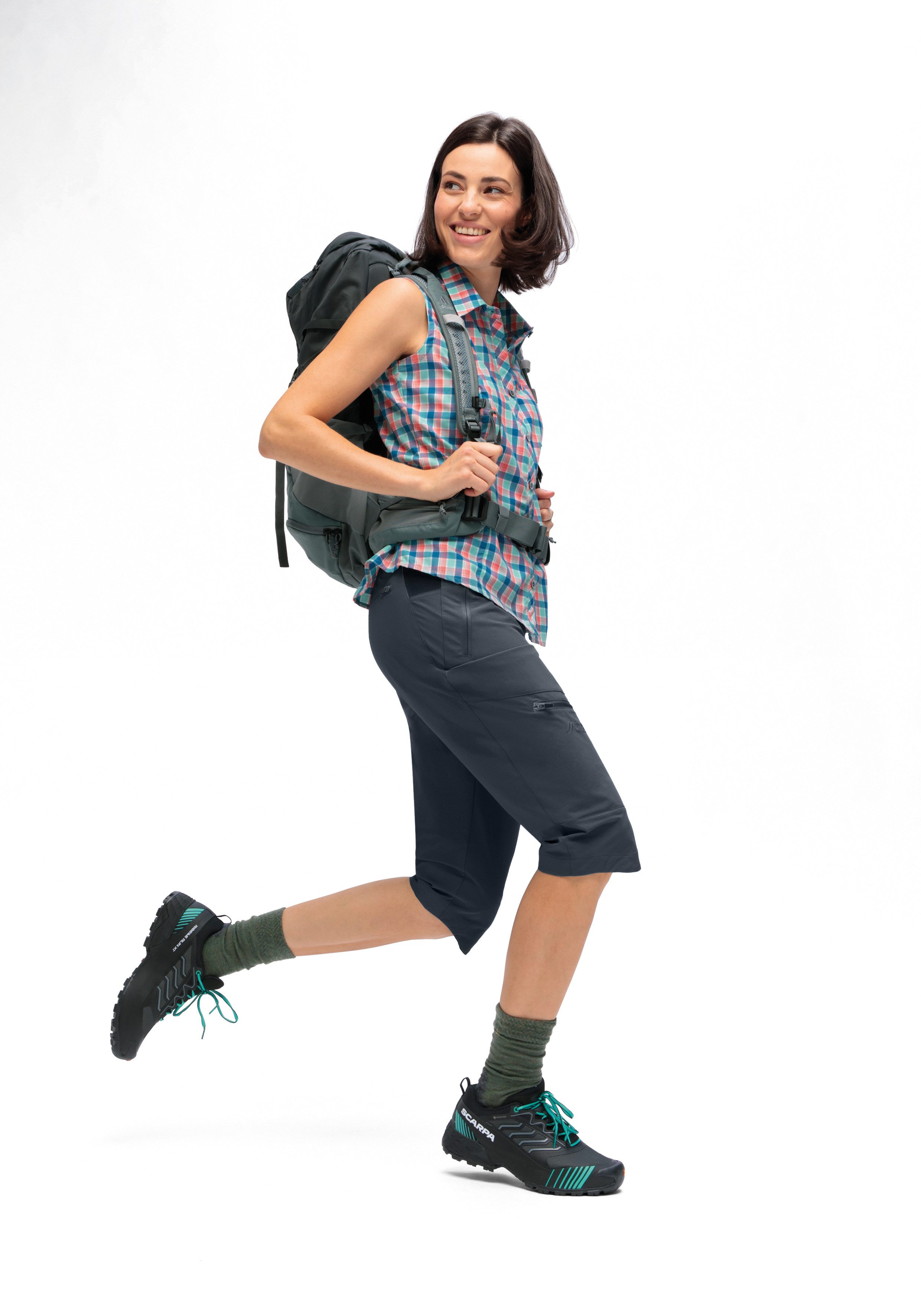 Maier Sports Outdoorbroek Inara slim Capri Vario