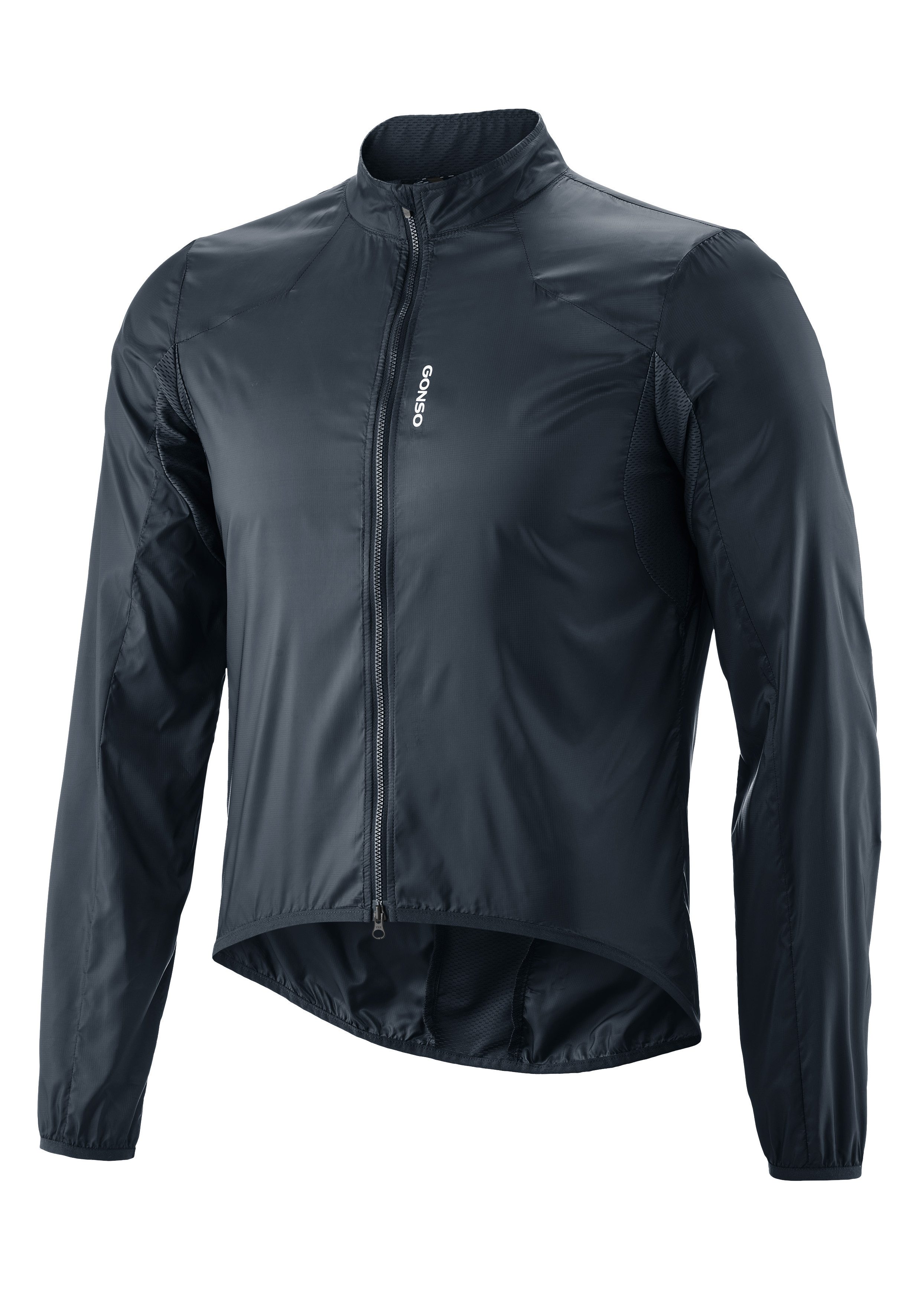 Gonso Fietsjack Road Jacket Wind M Heren fietsjack, ademende racefiets-windjack, functionele jas