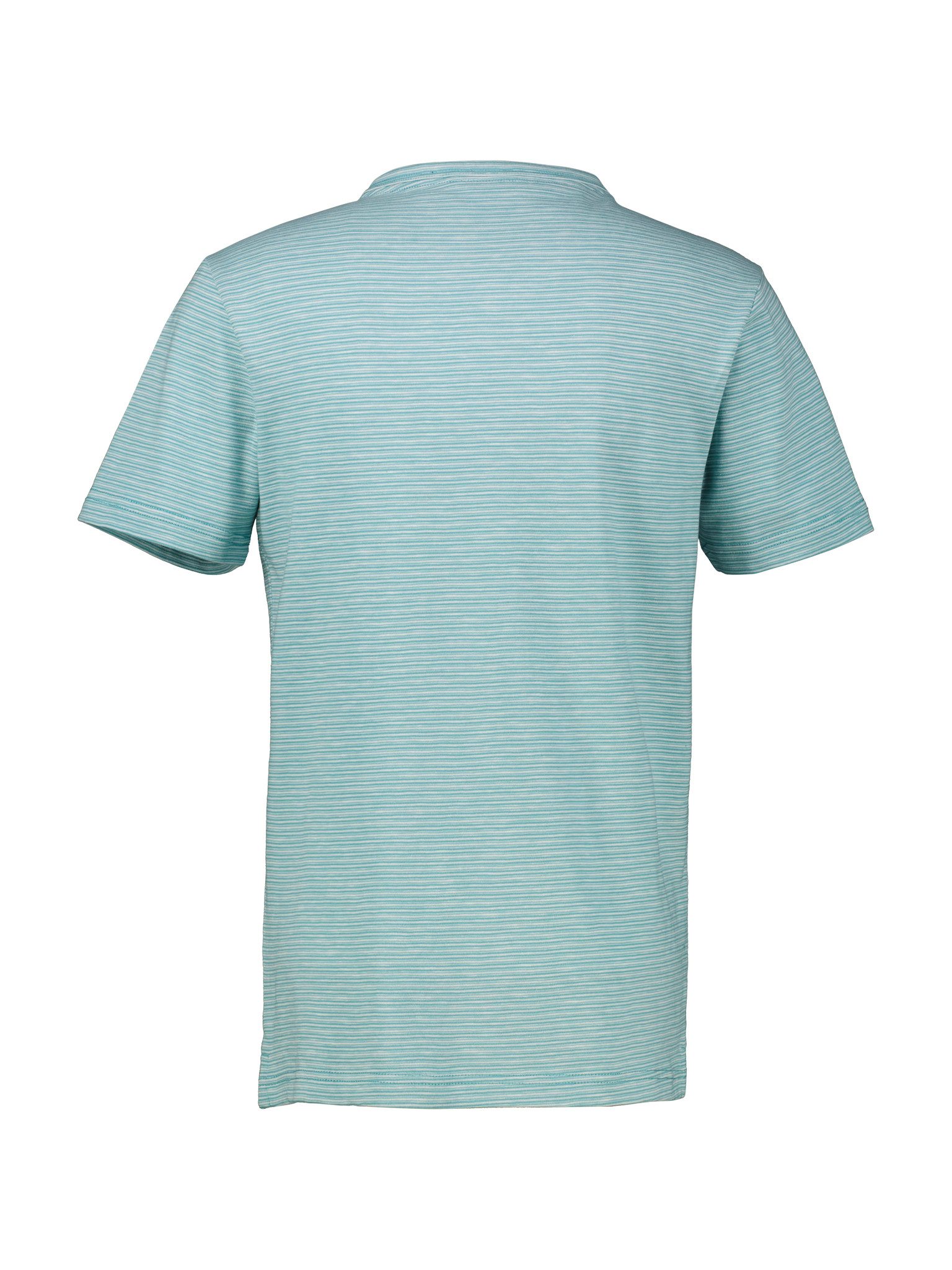 Lerros T-shirt met serafino-kraag