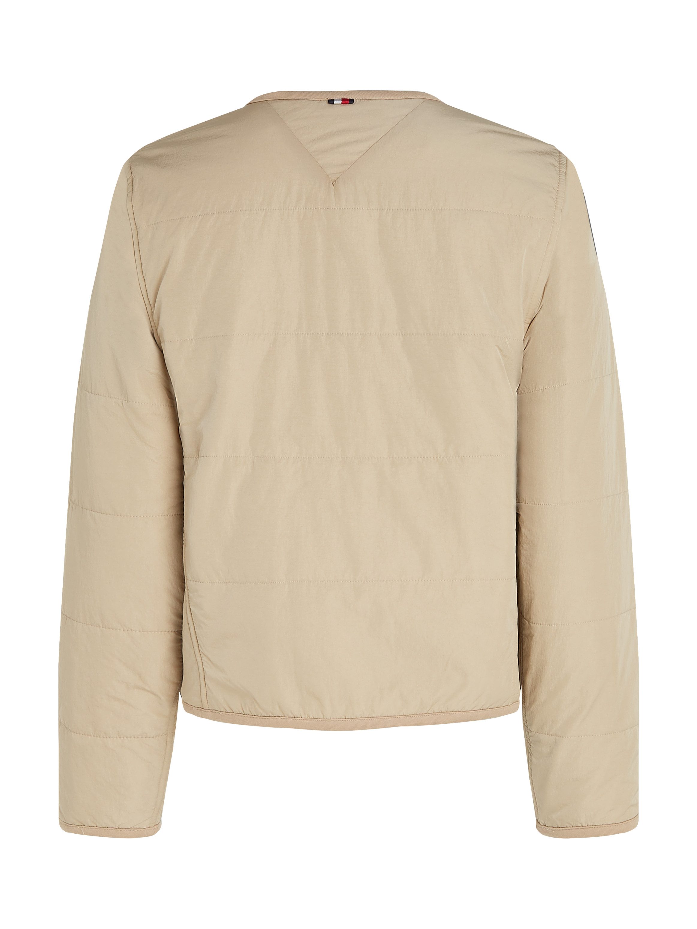 Tommy Hilfiger Gewatteerde jas JERSEY LINED JACKET met tommy jeans-merklabel