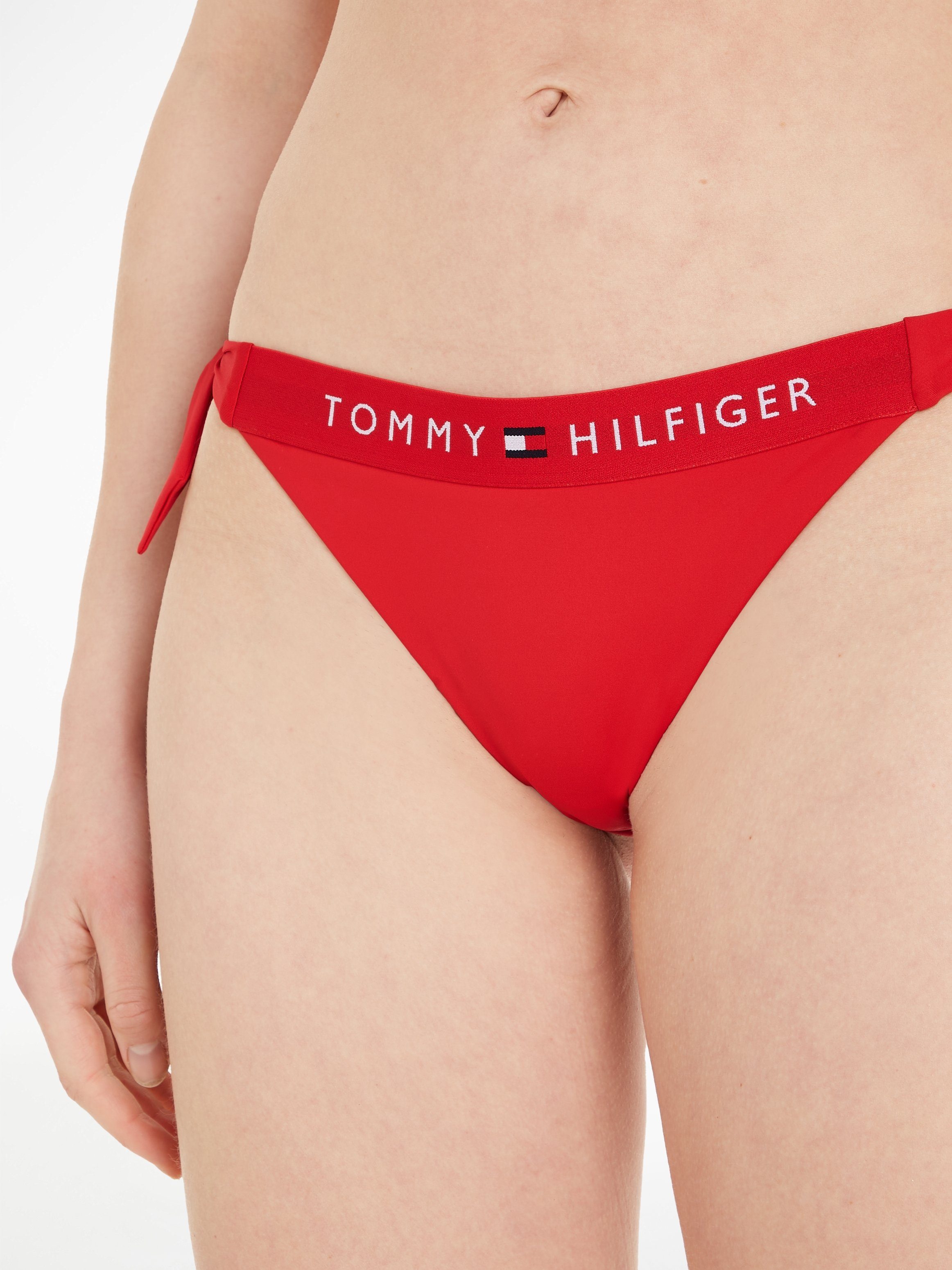 Tommy Hilfiger Swimwear Bikinibroekje TH SIDE TIE CHEEKY BIKINI