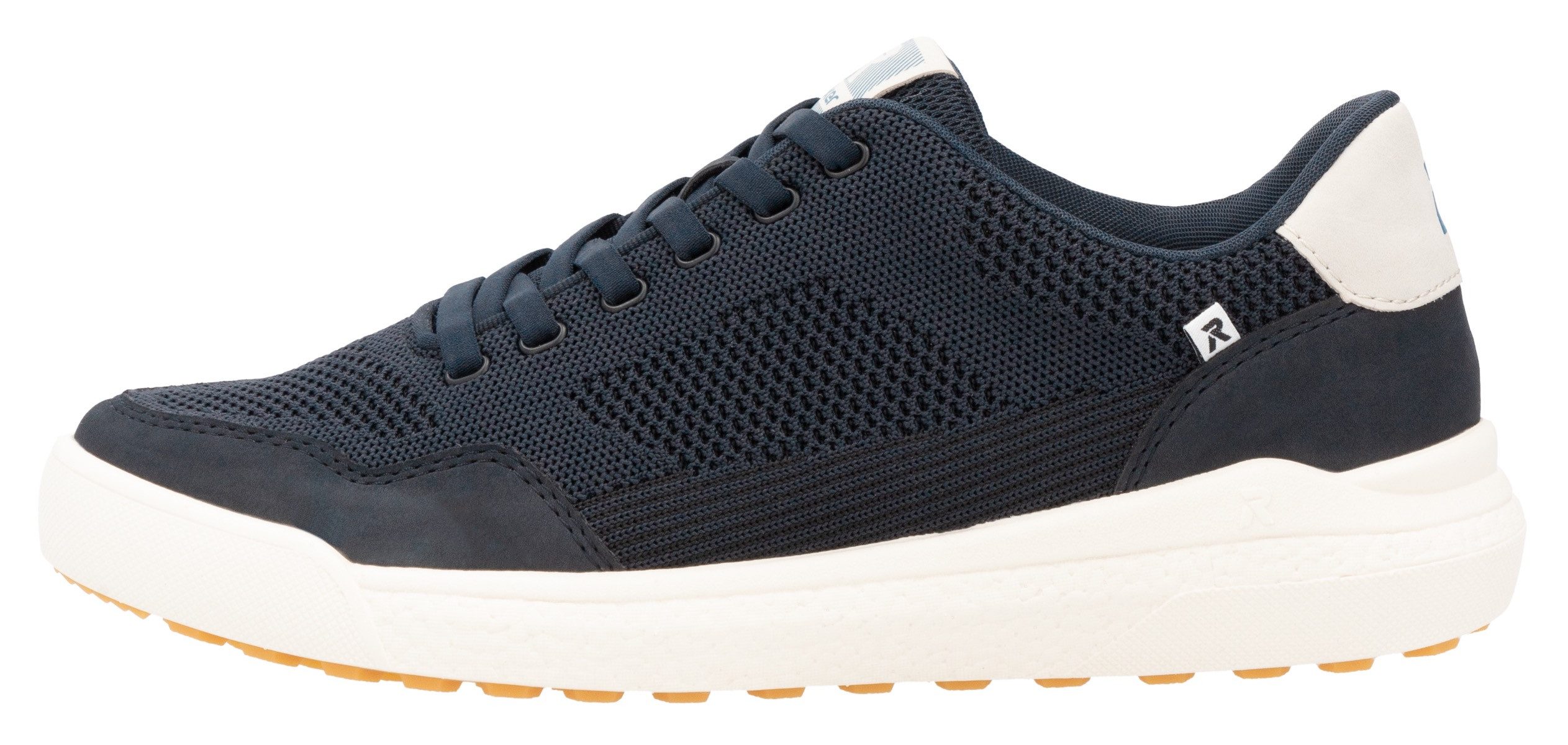 RIEKER Sport Sneakers CHESTER , veterschoen, lage schoen, vrijetijdsschoen met trendy loopzool
