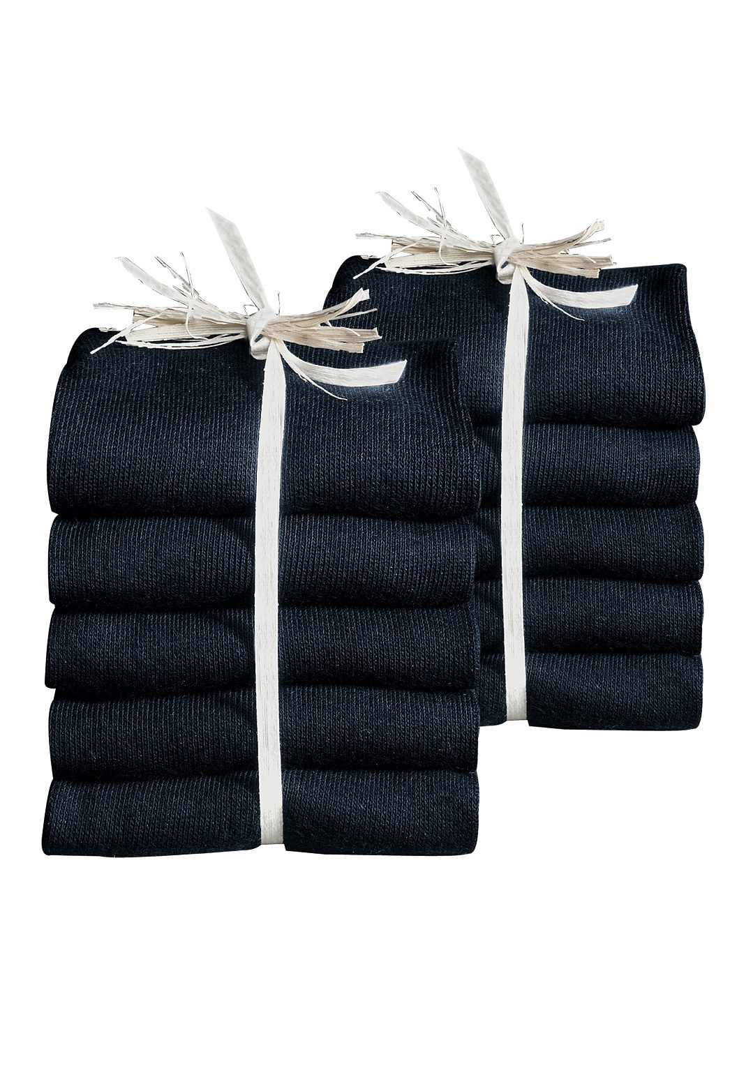 Go in Basic sokken unikleur (set, 10 paar)