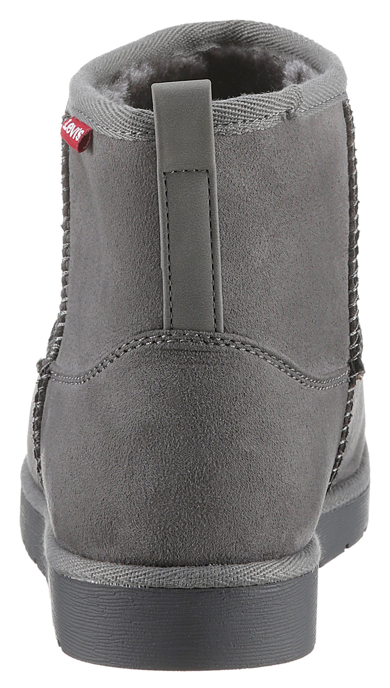 Levi's Kidswear Winterlaarzen LEVIS® NEW WAVE , winterlaarzen, instapschoen met typisch rood label