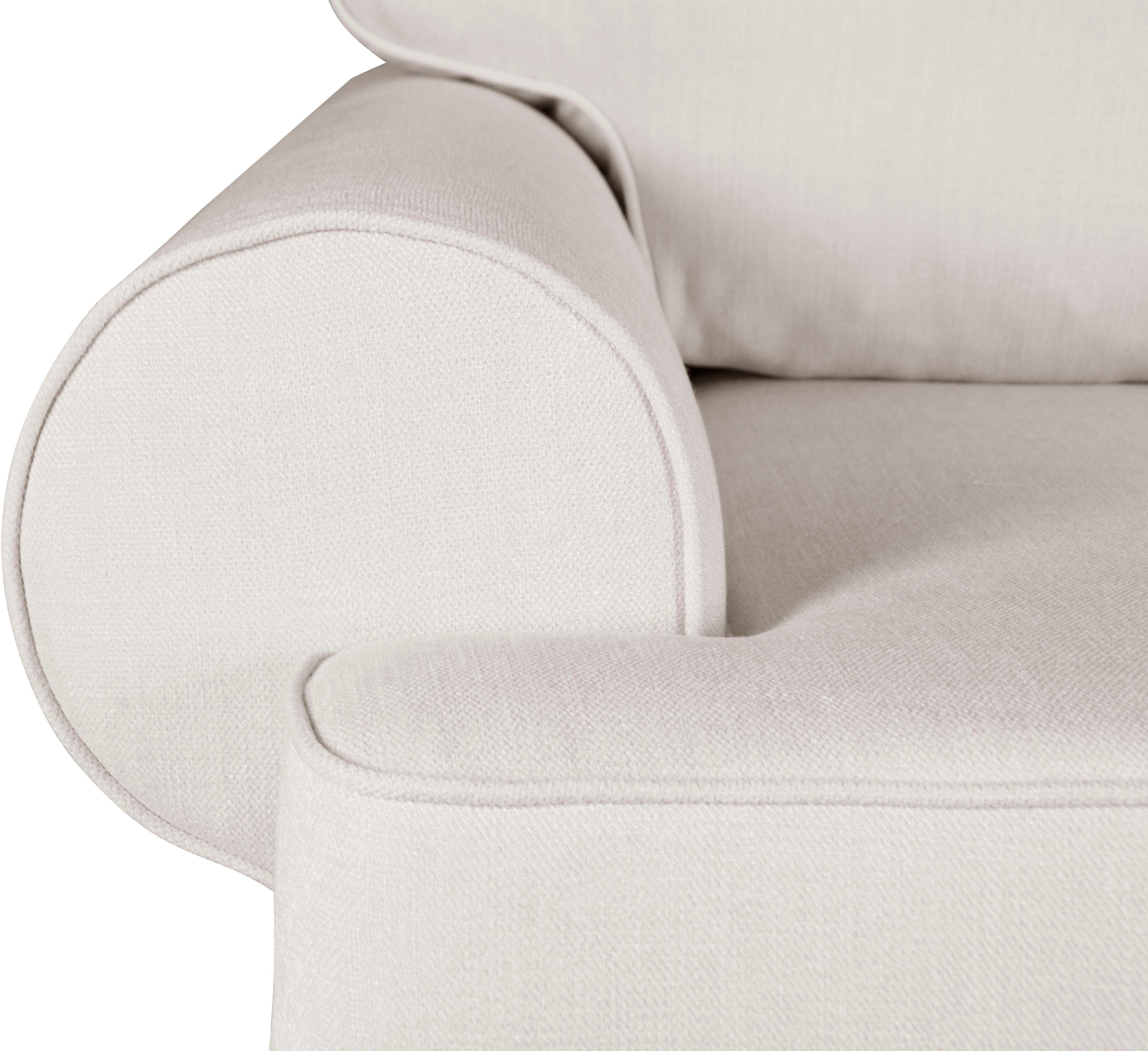 Home affaire 2-zitsbank Vitreux ook in bouclé-bekleding, incl. sierkussen