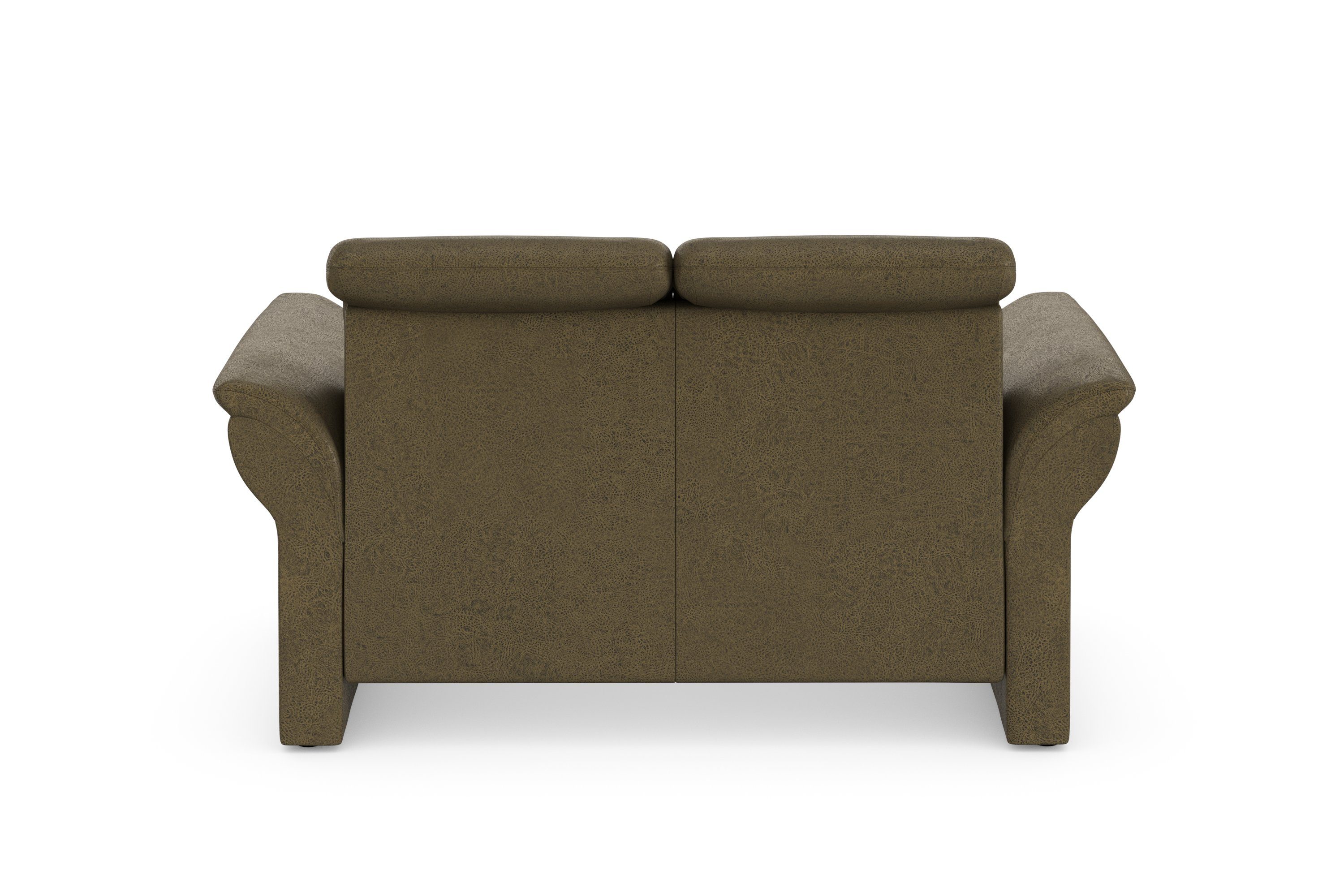 Home affaire 2-zitsbank Dangast Verstelbare hoofdsteun, houten frontlijsten, naar keuze ook in Easy clean bekleding