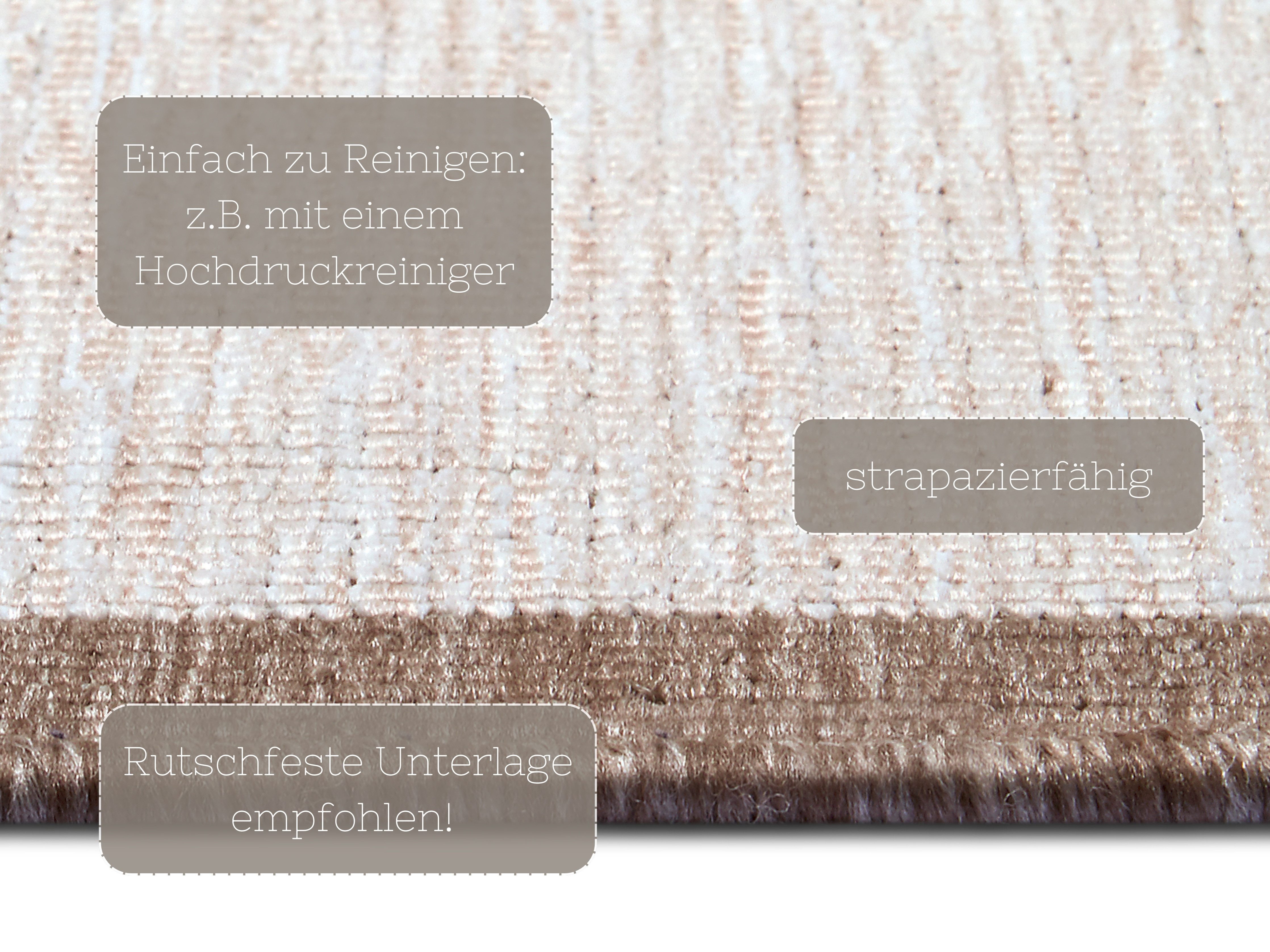 NORTHRUGS Vloerkleed Panama tweezijdig te gebruiken kleed Binnen- en buitengebruik, weerbestendig, balkon, loper, woonkamer, waterbestendig