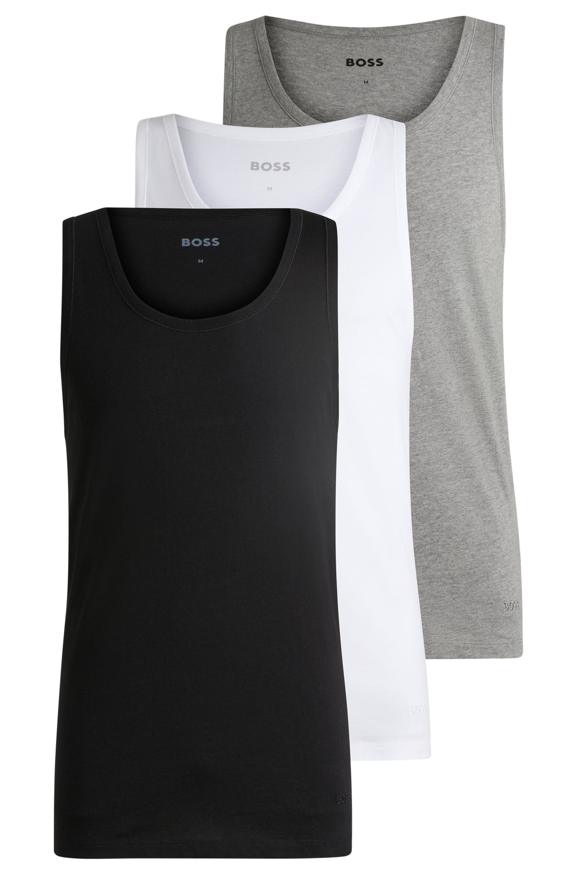 BOSS Hemd Tank Top 3P CO (set, 3 stuks)