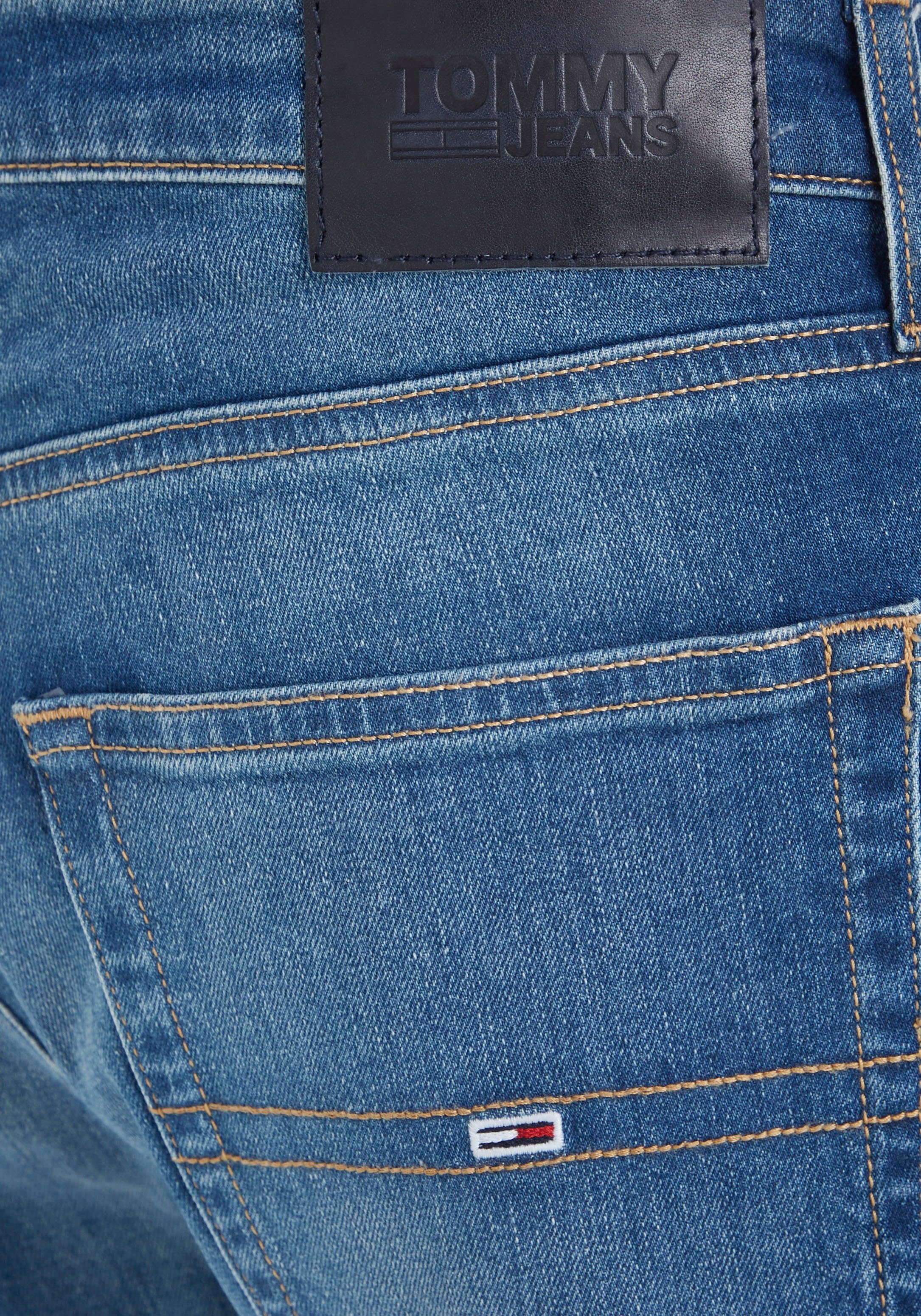 TOMMY JEANS Straight jeans Ryan met elastaan voor een comfortabele pasvorm