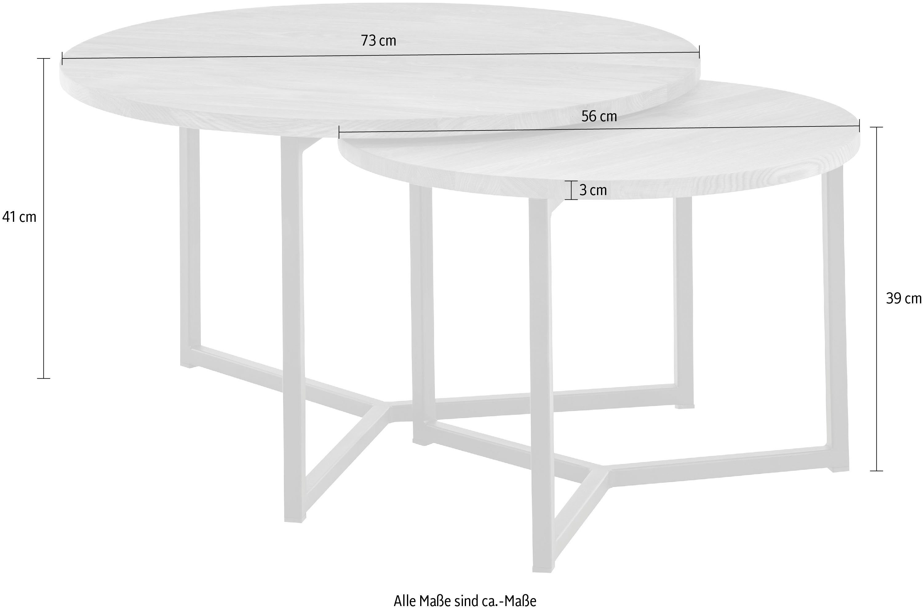 andas Salontafel Likta van massief hout