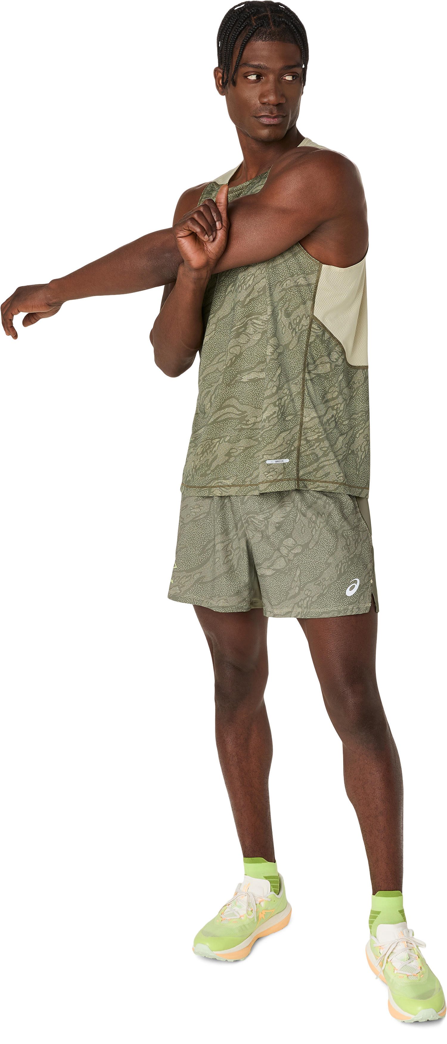 Asics Runningshort FUJITRAIL ALL OVER PRINT 5IN SHORT