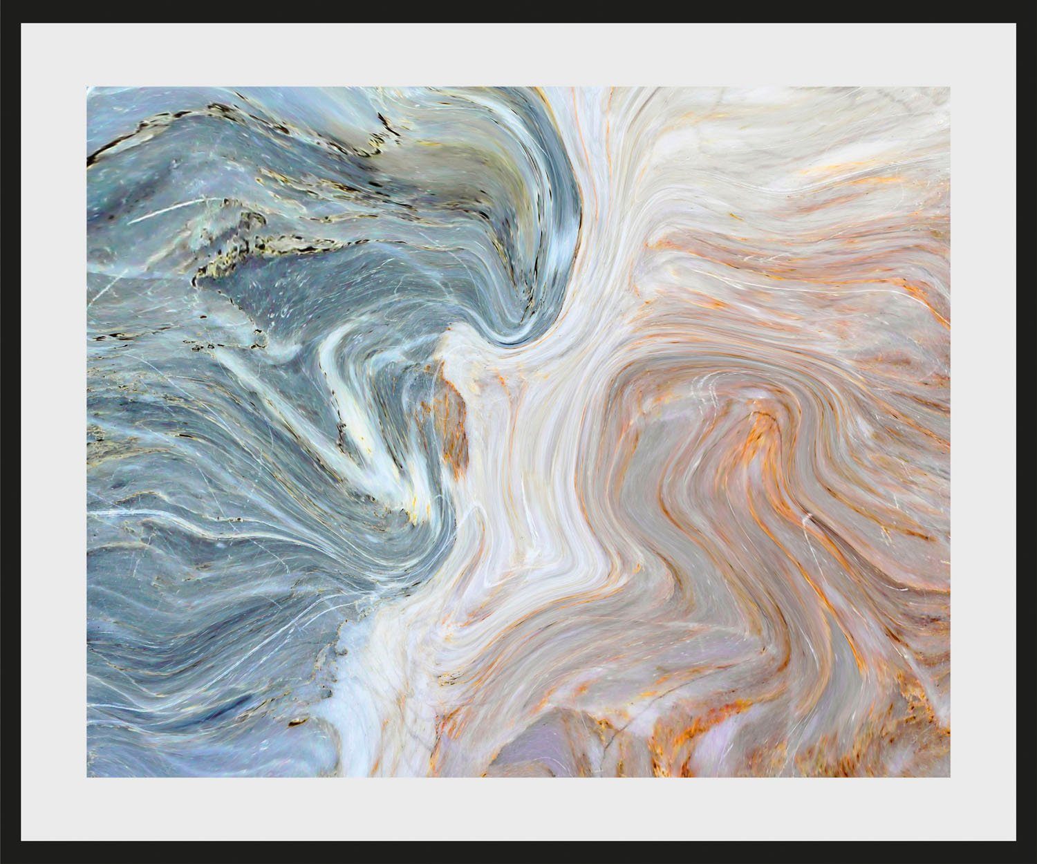 queence Wanddecoratie Baltasar HD premium posterdruk incl. houten lijst (1 stuk)