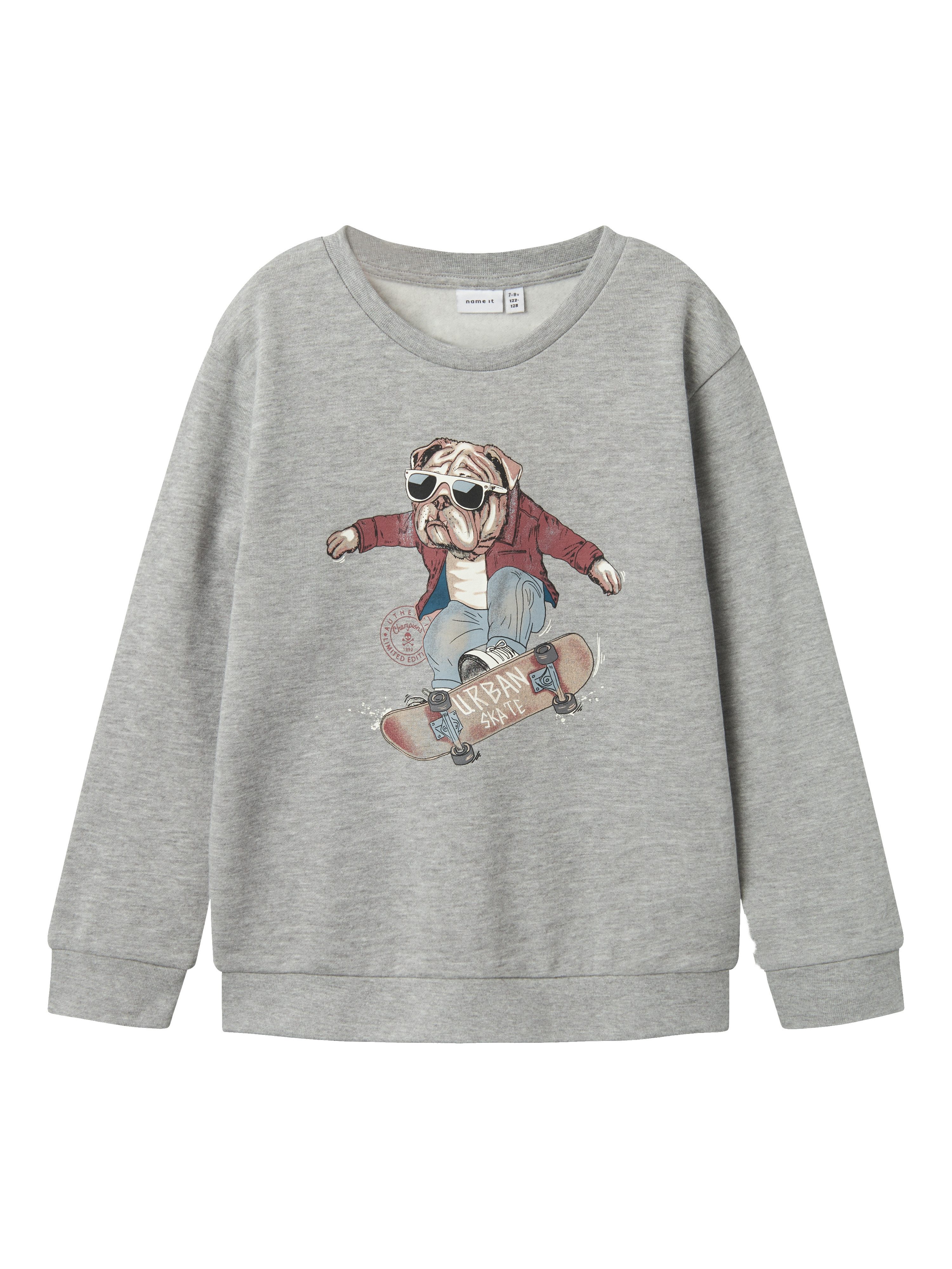 Name It Sweatshirt NKMTEHOGO LS SWEAT BRU BOX