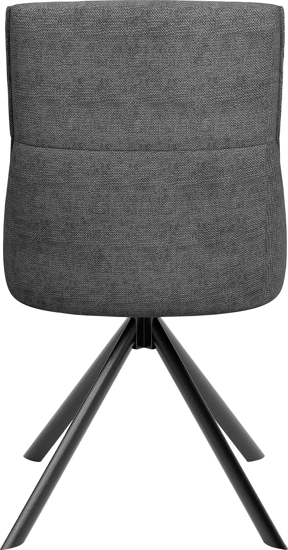 byLIVING Eetkamerstoel California set van 2, met pocketveringskern, 180° draaibaar met return-functie (set, 2 stuks)