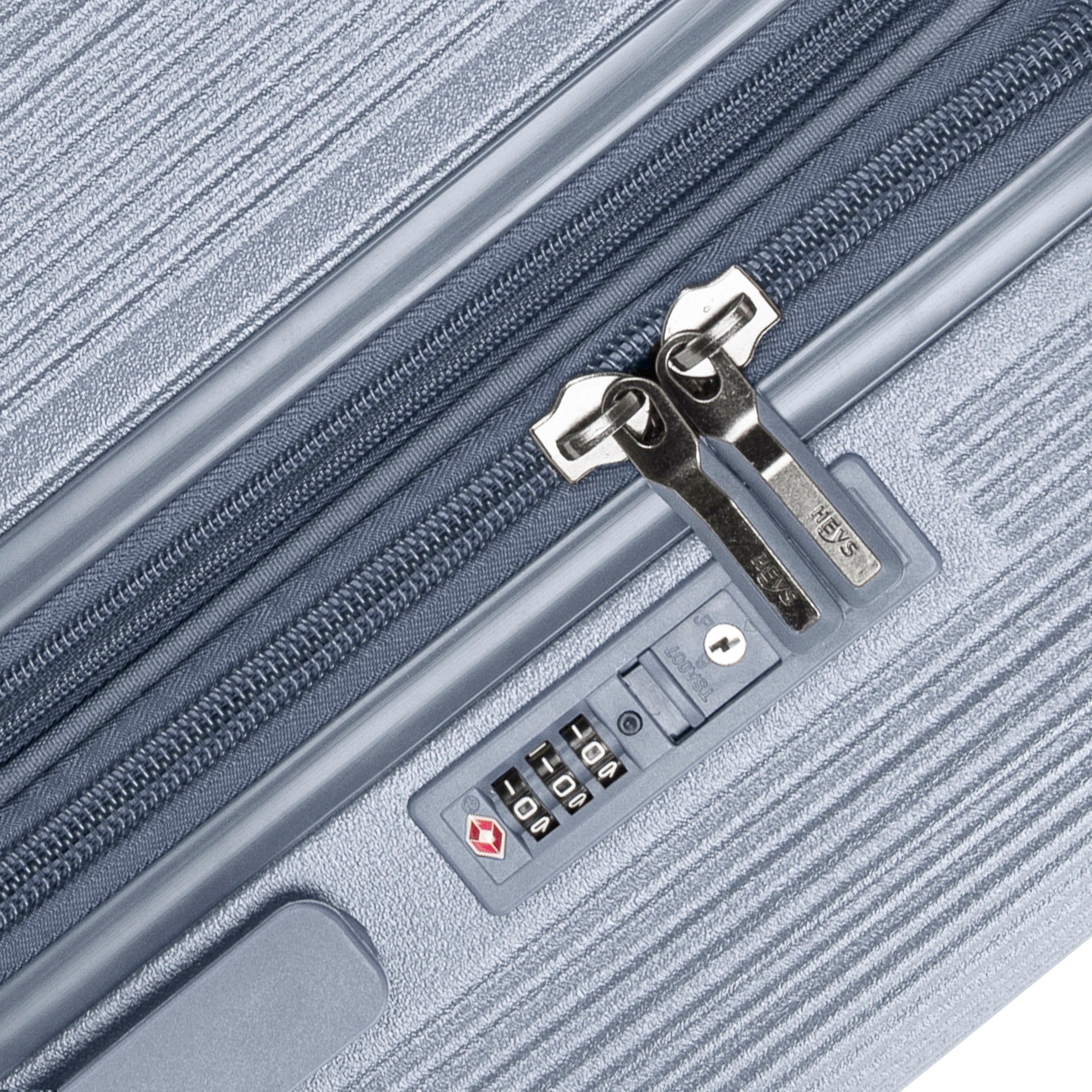 Heys Hardshell-trolley Earthtone, verschillende maten en kleuren Heys x Joachim Llambi reisbagage TSA-slot volumevergroting