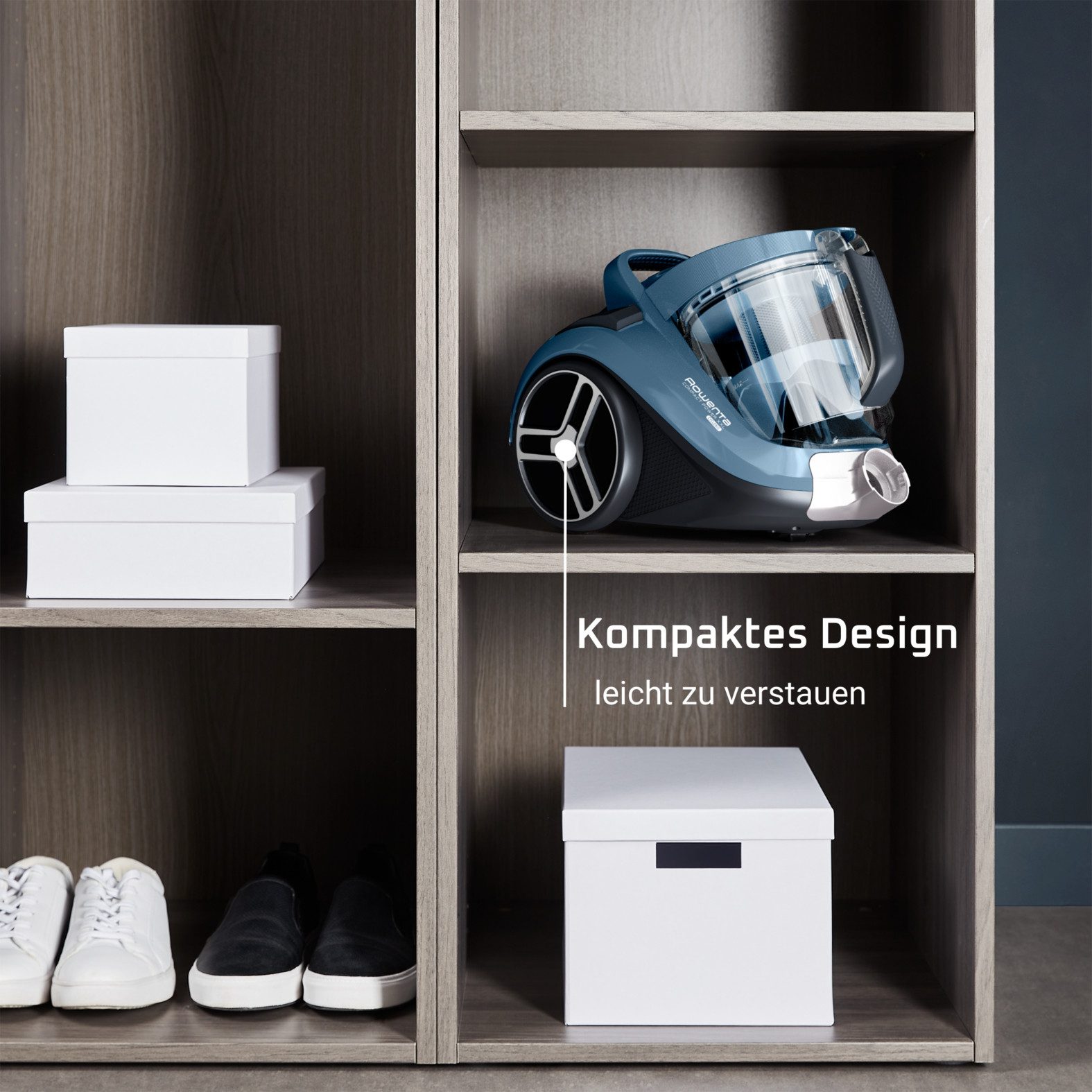 Rowenta Stofzuiger RO4B11 Compact Power XXL XXL capaciteit, 99,98% filtratie, lange kabel, RO4B11
