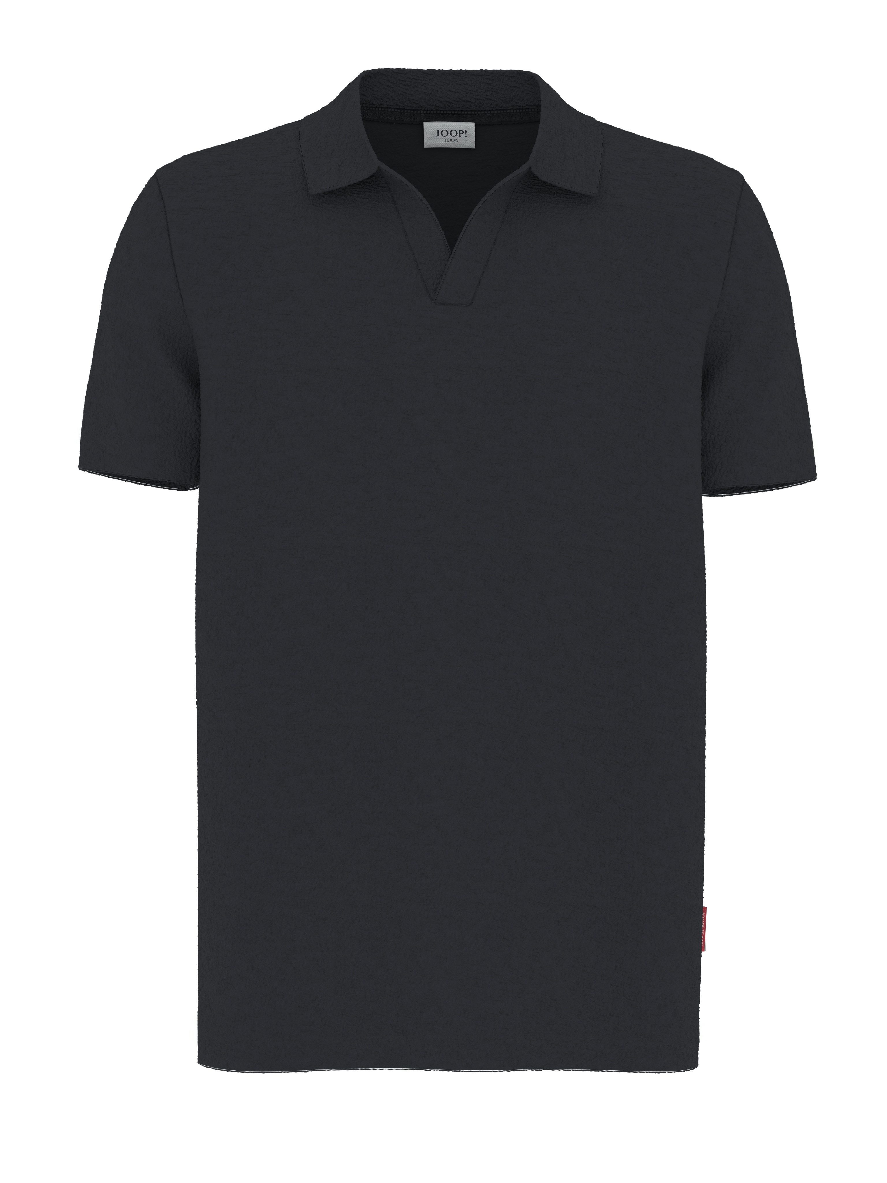 Joop Jeans Poloshirt Antal Kraag zonder knopen