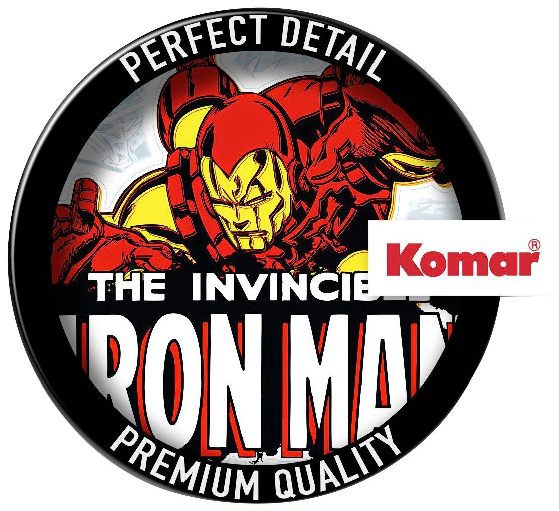 Komar Wandfolie Iron Man Comic Classic - afm. 50 x 70 cm (1 stuk)