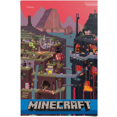 Reinders! Poster Minecraft (1 stuk)