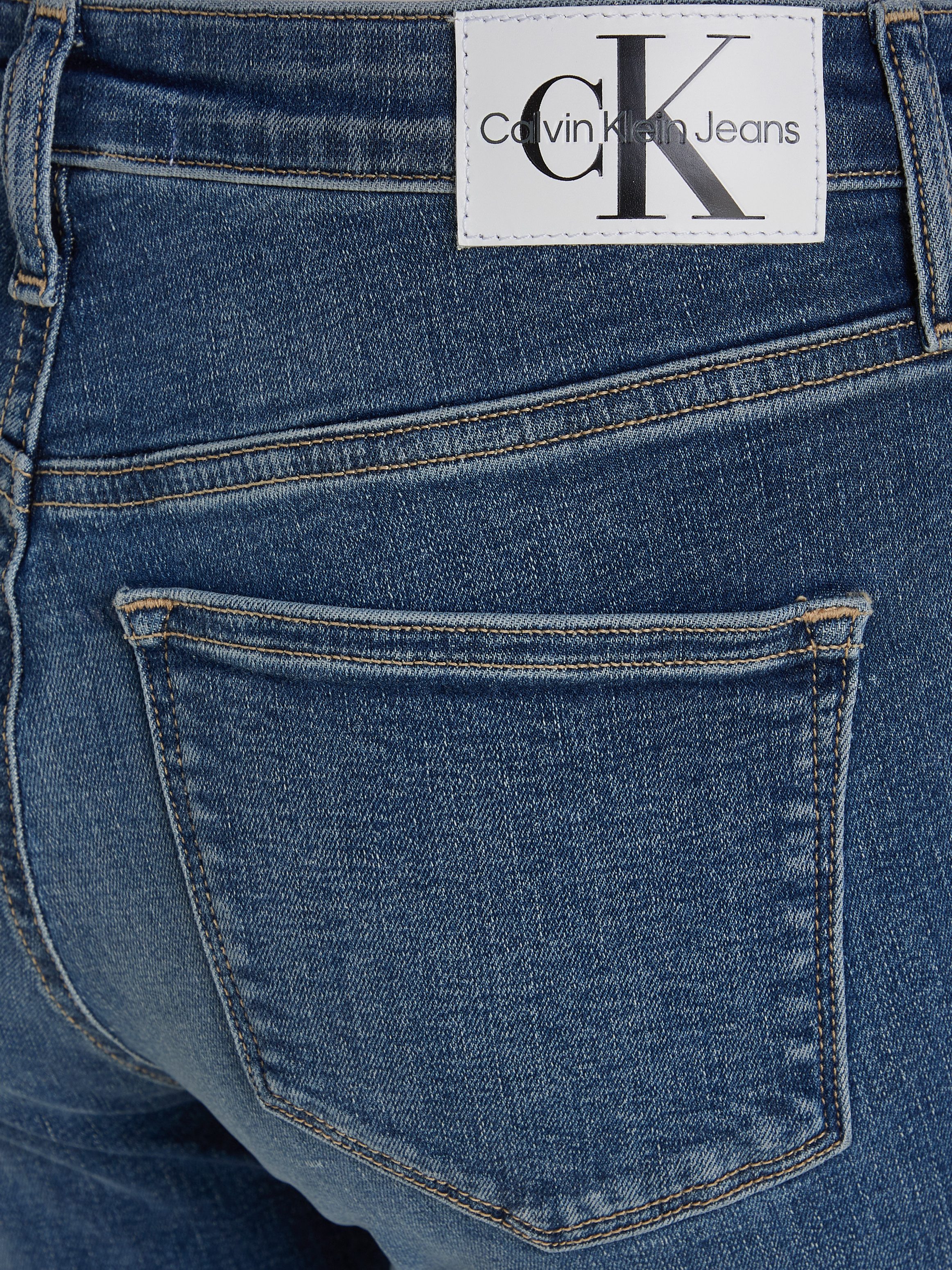 Calvin Klein Skinny fit jeans High rise skinny in 5-pocketsstijl