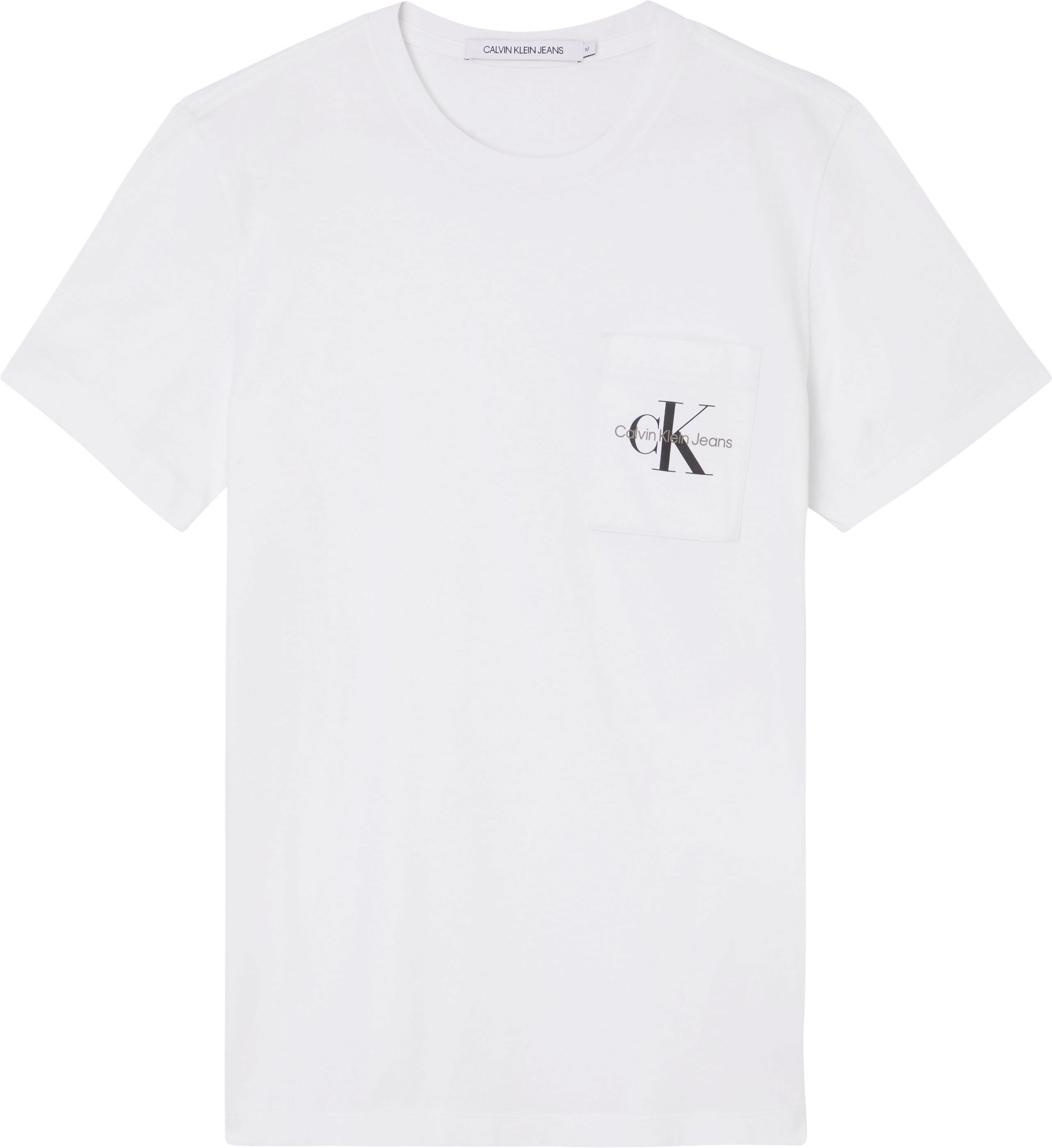 Calvin Klein T-shirt CORE MONOGRAM POCKET SLIM TEE