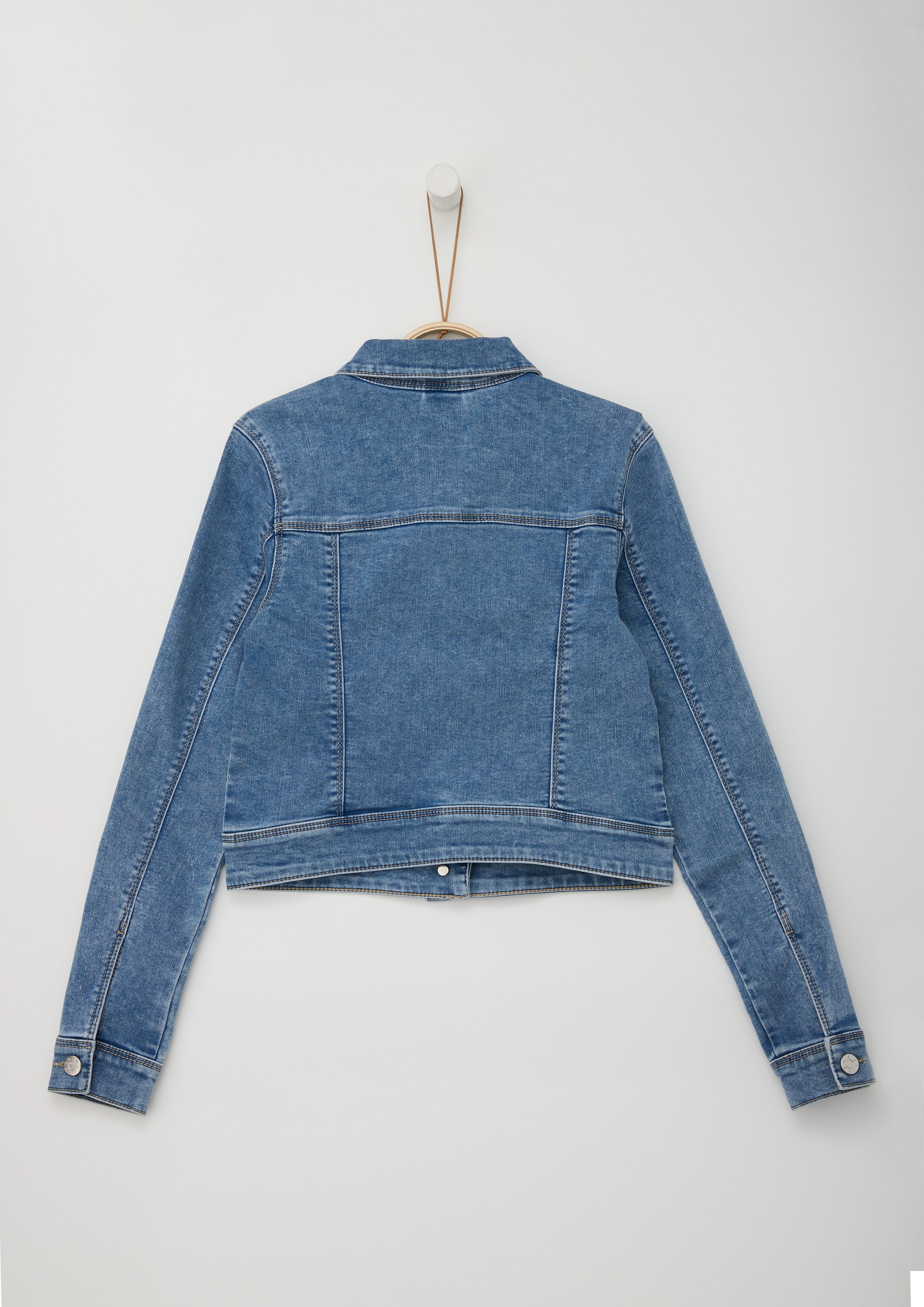 s.Oliver RED LABEL Junior Jeansjack met zakken